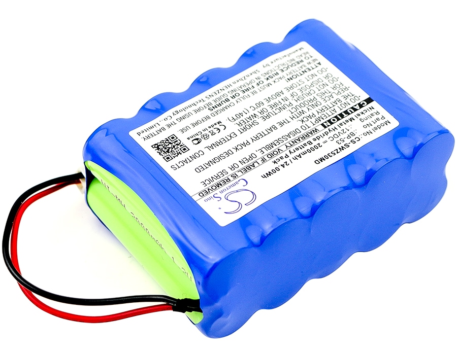 Batteri for medisinsk bruk for Smiths Corporation TOP-5300, TOP Infusion Pumps 2200 og andre.