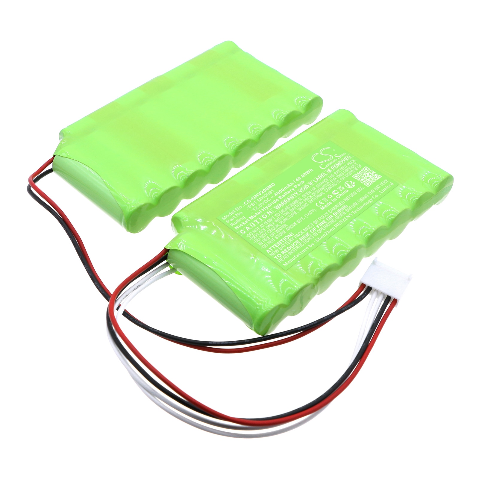 Batteri for medisinsk bruk for Globus TecarVet 2000, MagnetoVet 4000, UltrasoundVet 4000 etc.