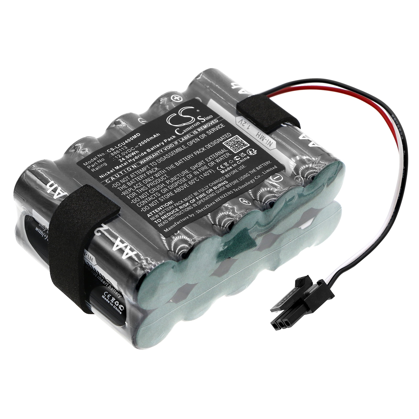 Batteri for medisinsk for Laerdal LCSU4 Compact Suction Unit
