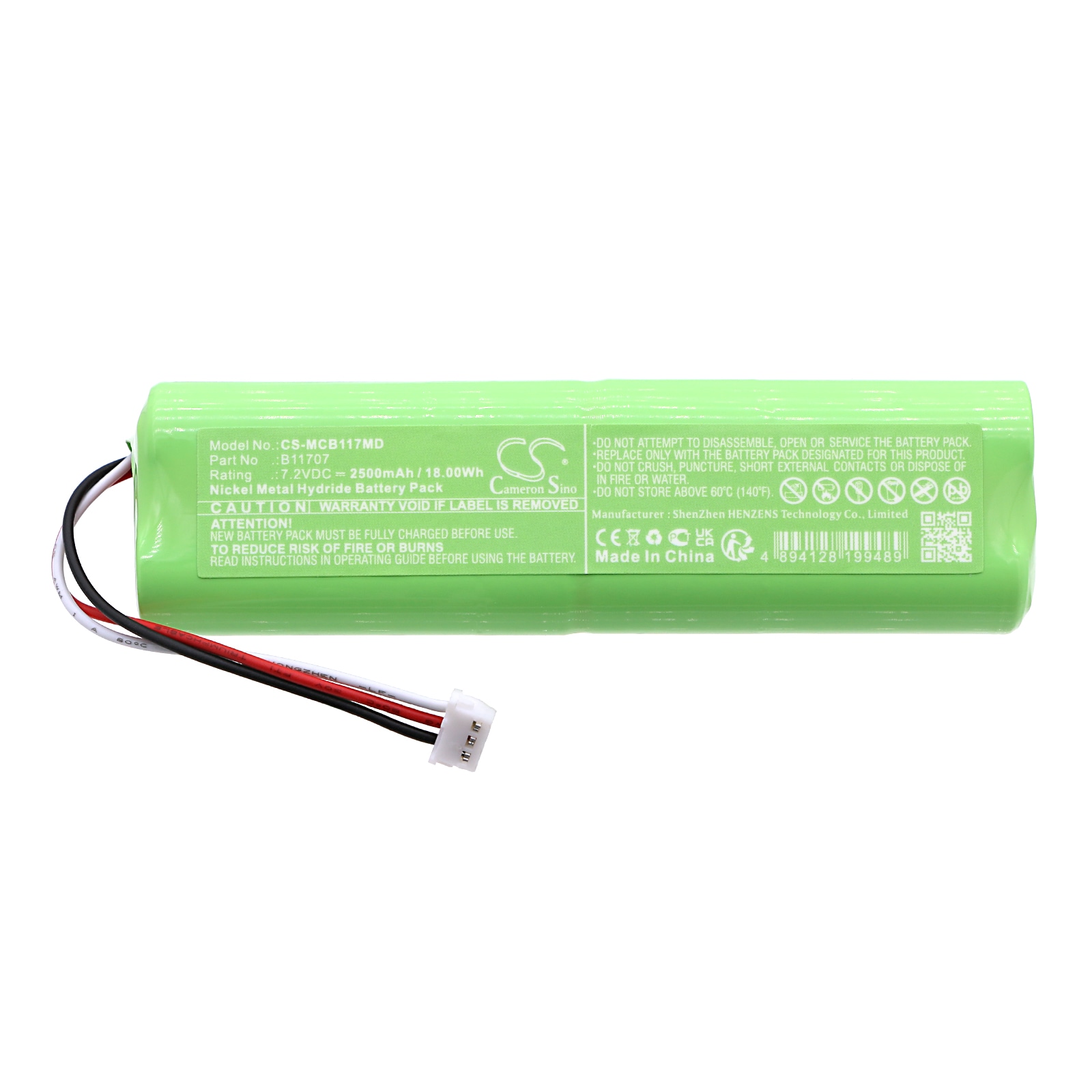 Batteri for medisinsk for medisinsk kompresjonssystem ActiveCare + S.F.T