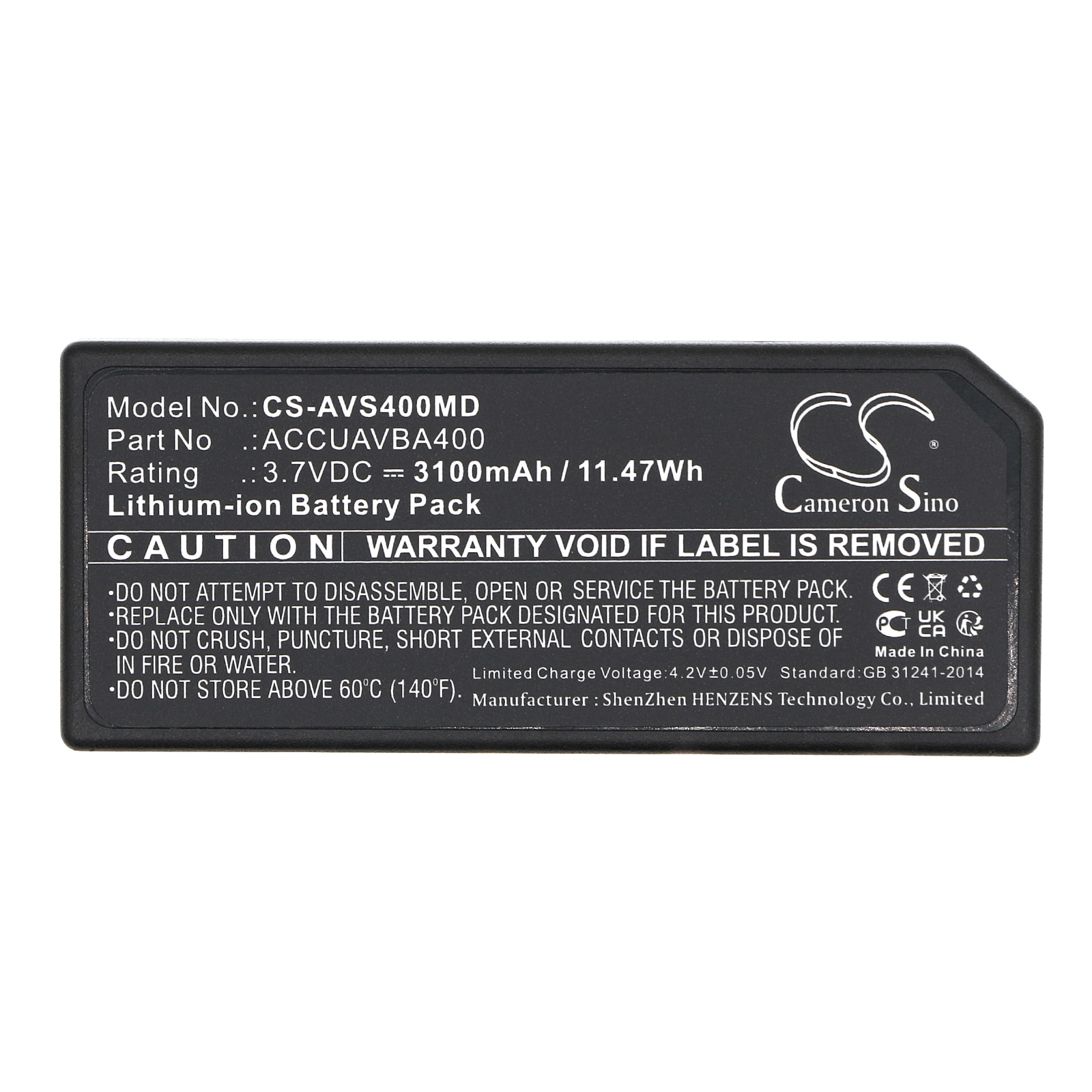 Batteri for medisinsk for Viasys Healthcare Veins Accuvein AV400 ANAM-belysningsapparat