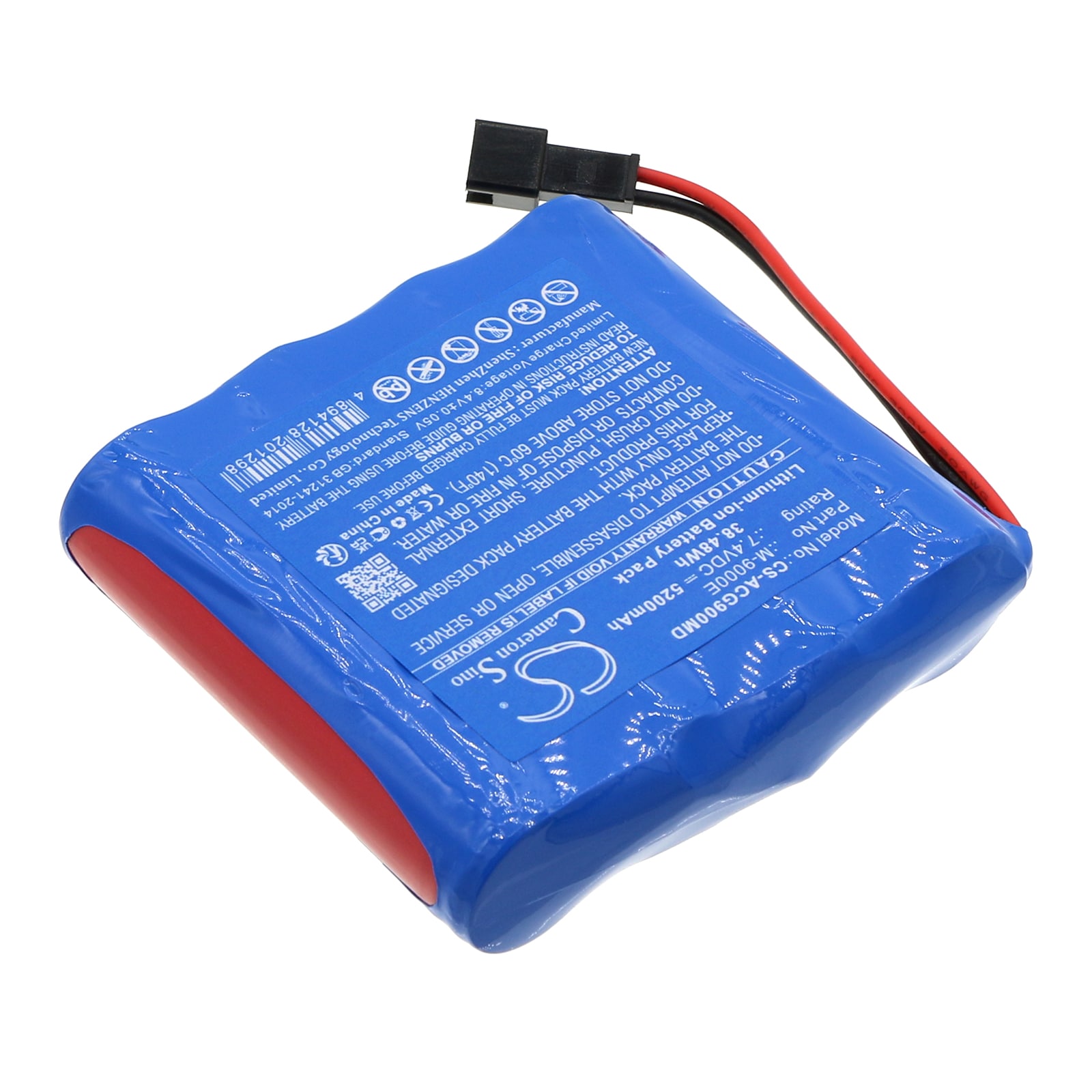 Batteri for medisinsk bruk for Aricon M-9000E, M9000E