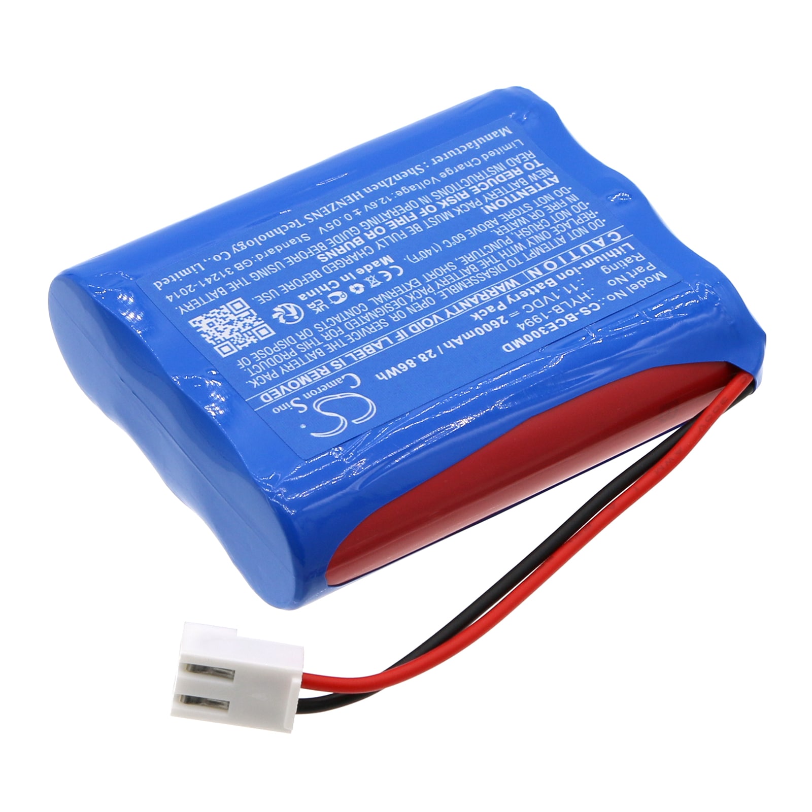 Batteri til Medical for Biocare iE3000, iE101