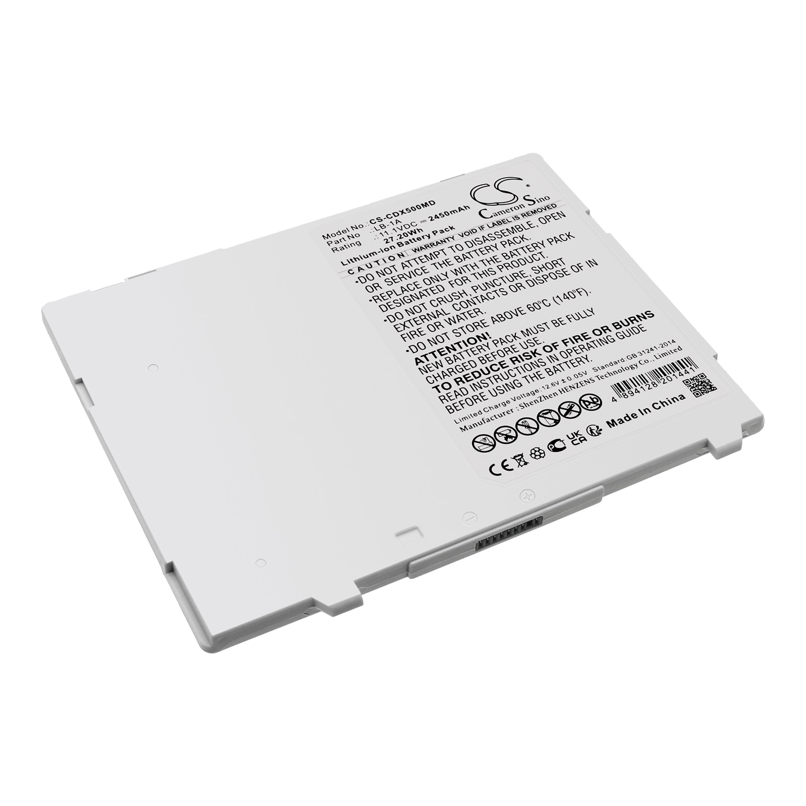Batteri for medisinsk bruk for Canon CXDI-70C, CXDI-701C DR, CXDI-70C DR og andre.