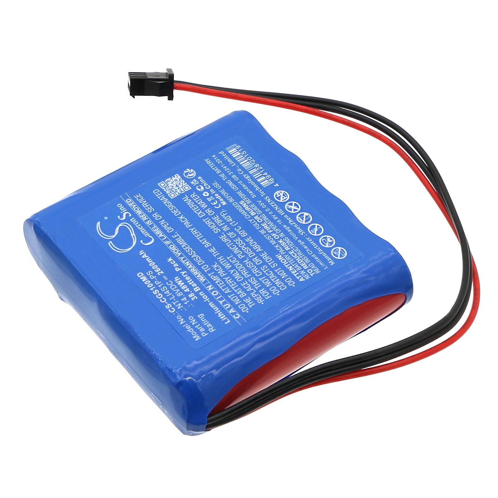 Batteri for medisinsk bruk for COMEN Progetti PGS10, Taurus E, Taurus E+