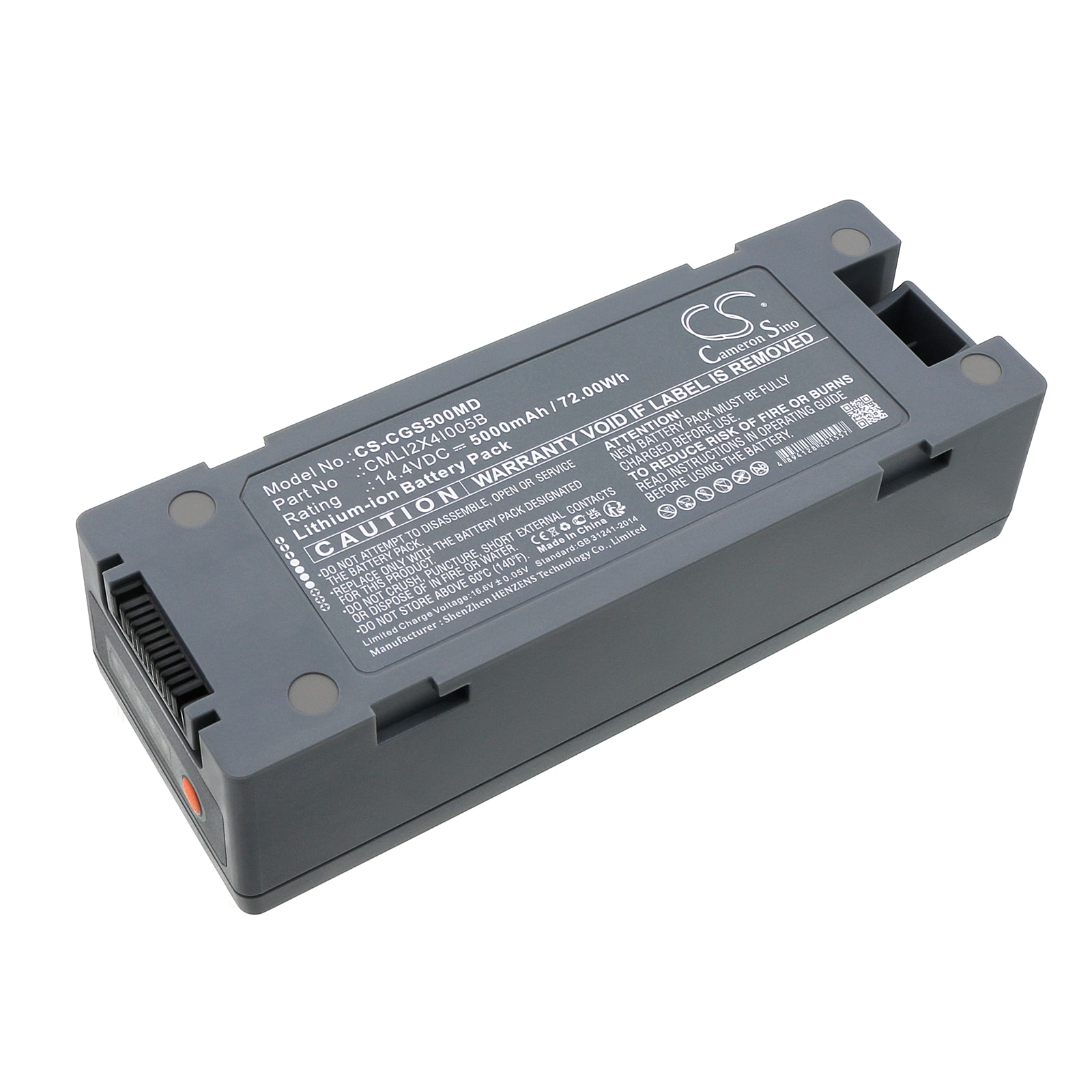 Batteri for medisinsk bruk til COMEN S8, S8 deﬁbrillatormonitor