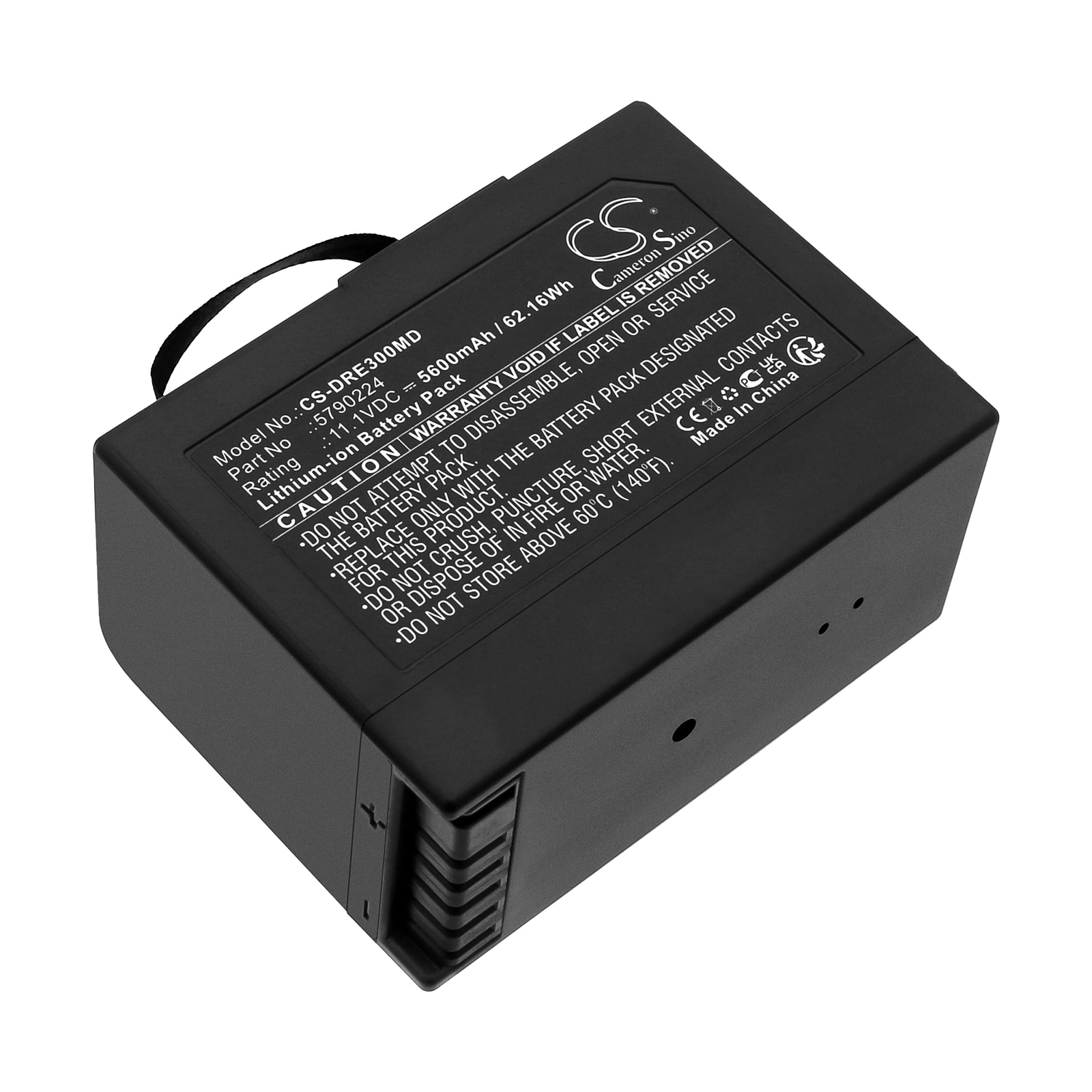 Batteri for medisinsk bruk for Drager Oxylog VE300