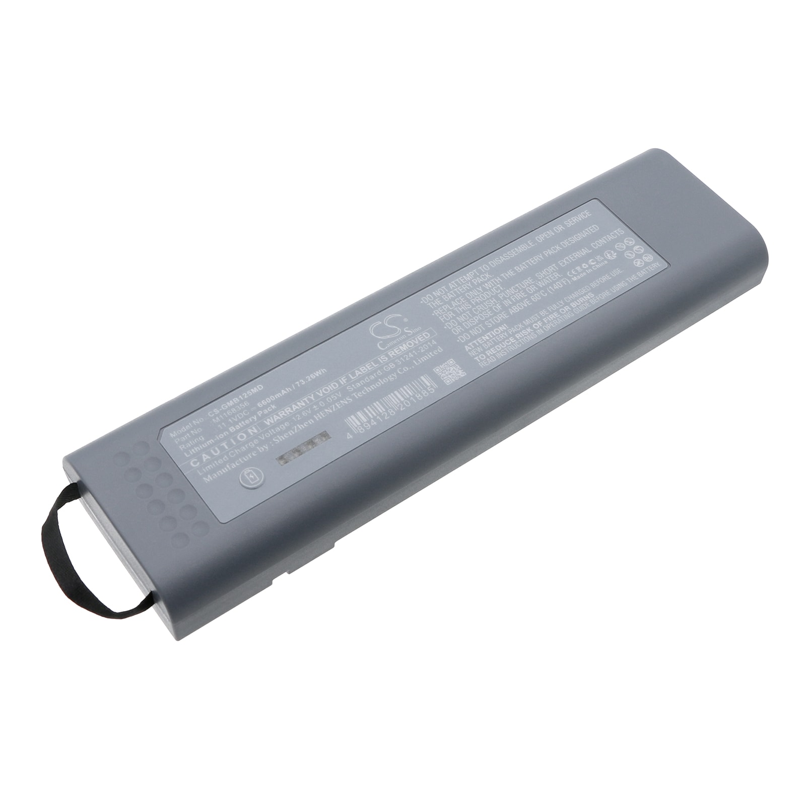 Batteri til medisinsk bruk for GE Carescape B650 Monitor, Carescape B105 Monitor osv.