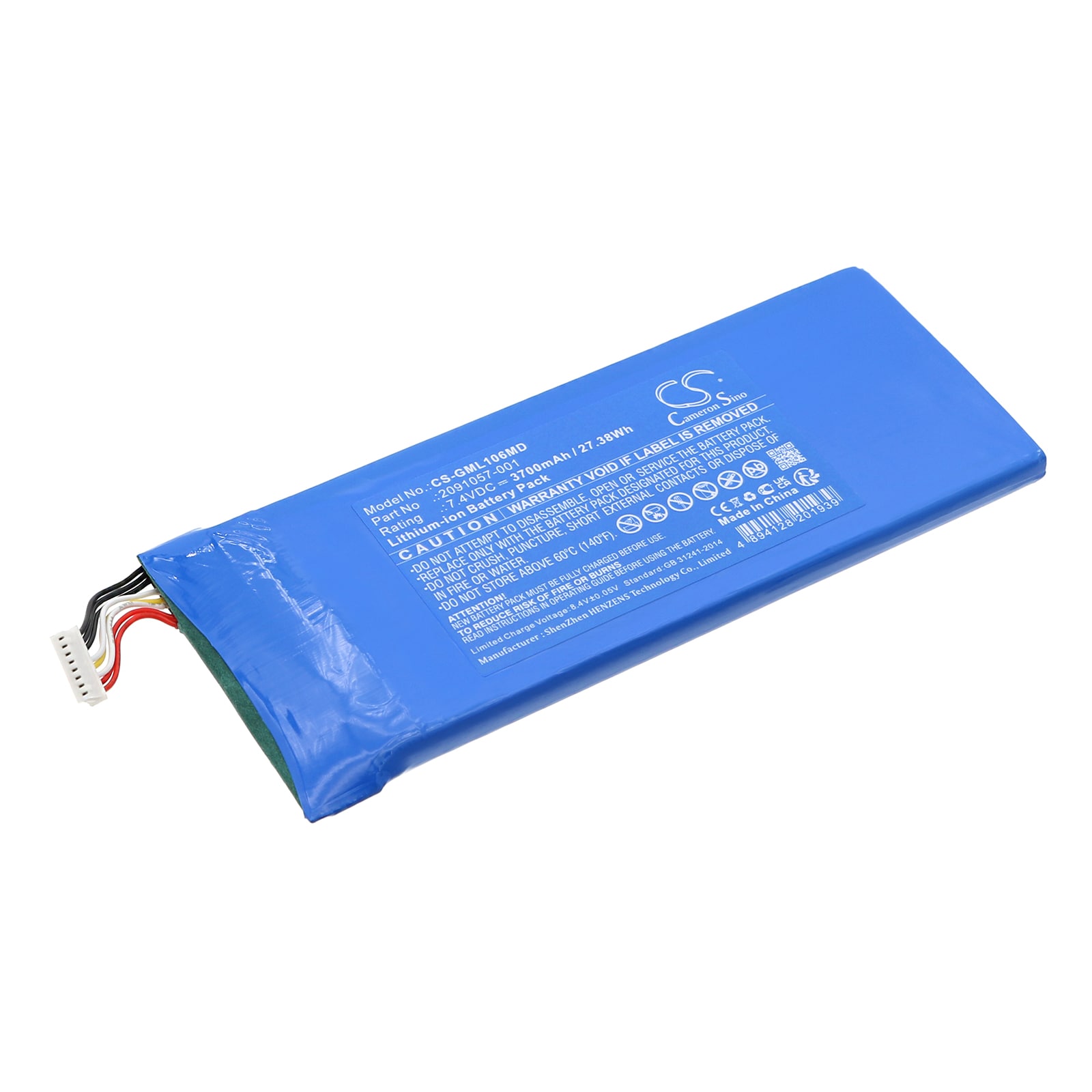 Batteri for medisinsk bruk for GE Mack Link