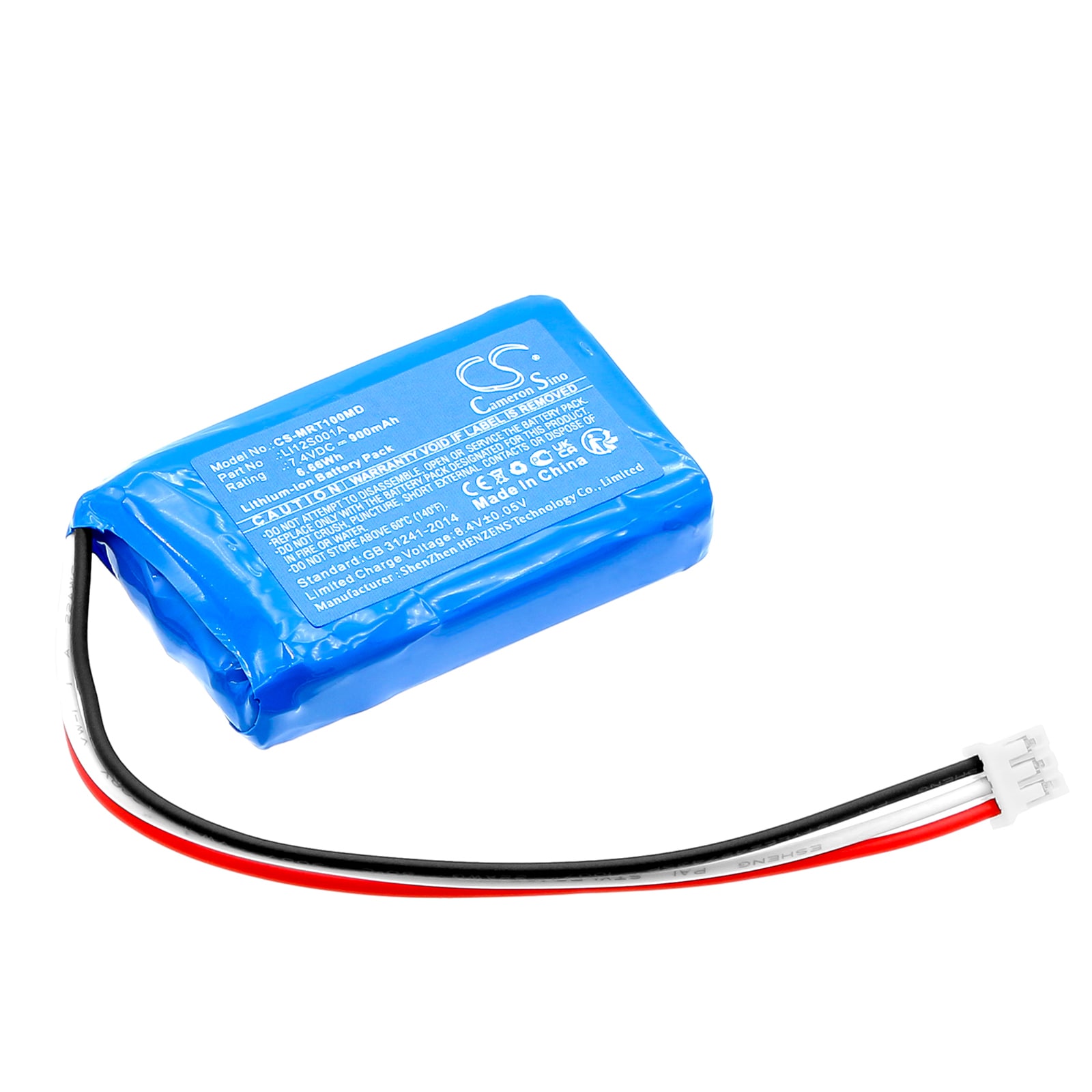 Batteri for medisinsk for Mindray Beneview T1 pasientmonitor