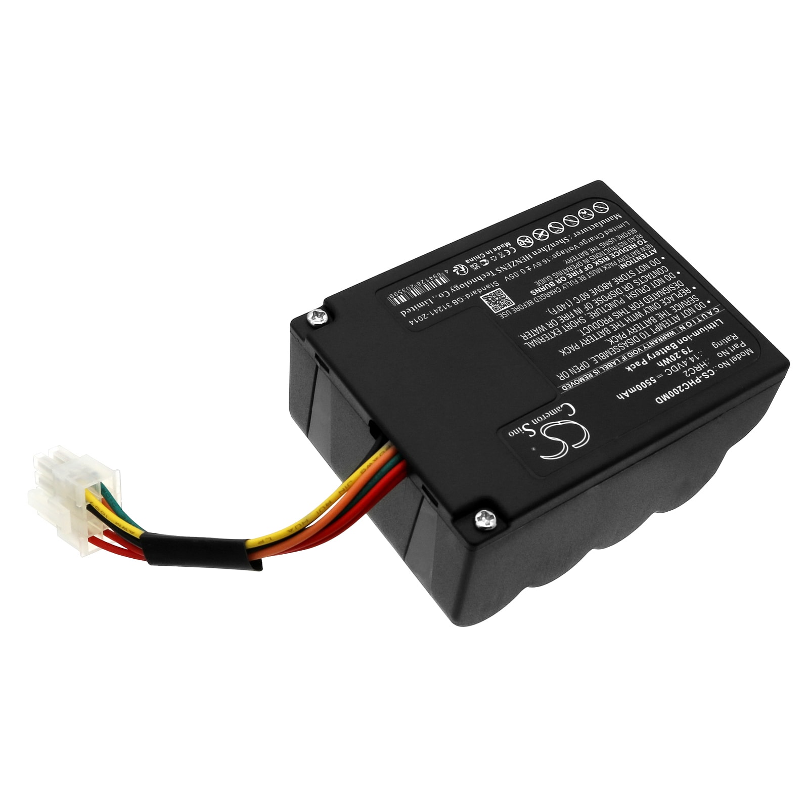 Batteri for medisinsk for Philips Respironics HRC2 Intern, HRC2 Avtakbar