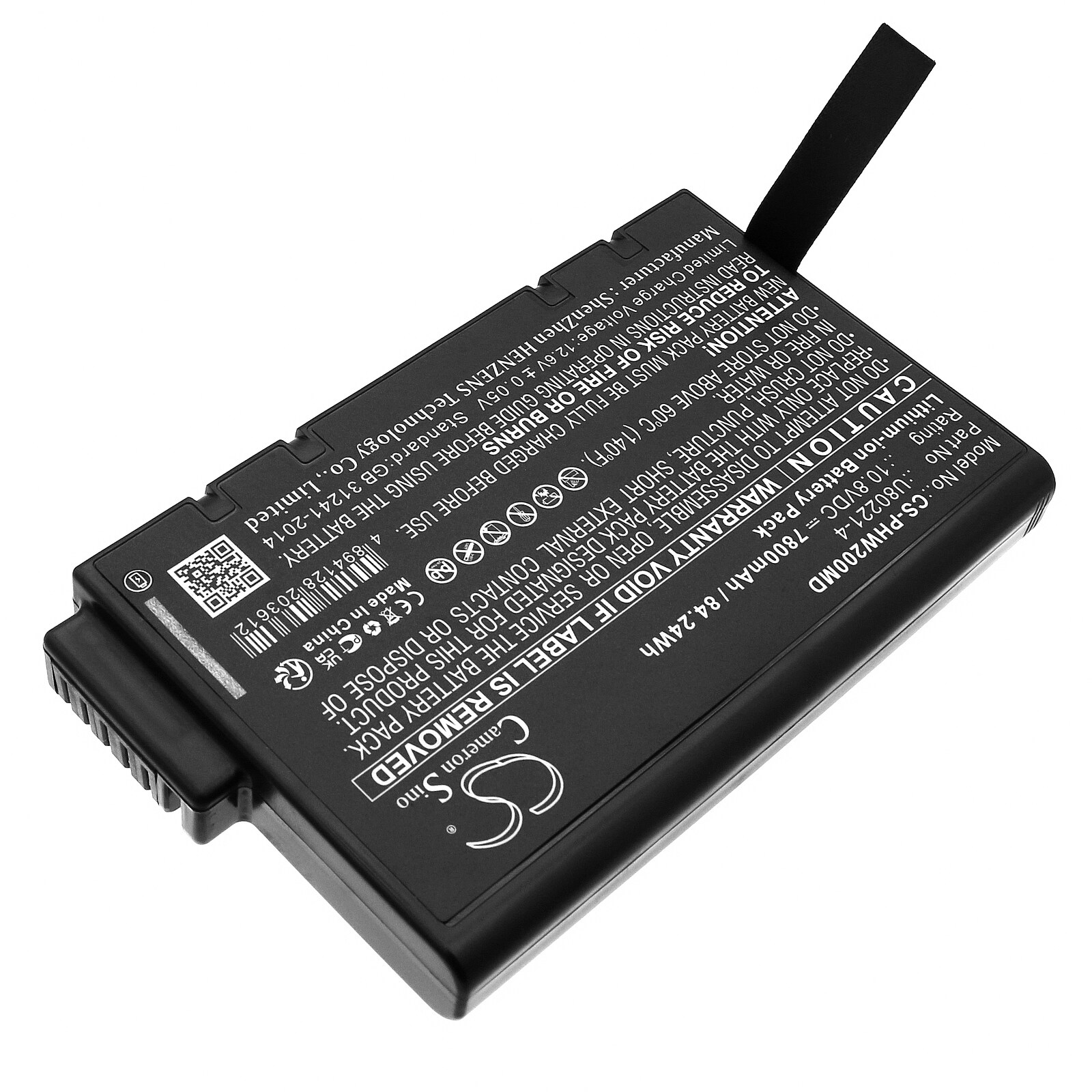 Batteri for medisinsk bruk for Philips PageWriter TC10, PageWriter TC20 osv.