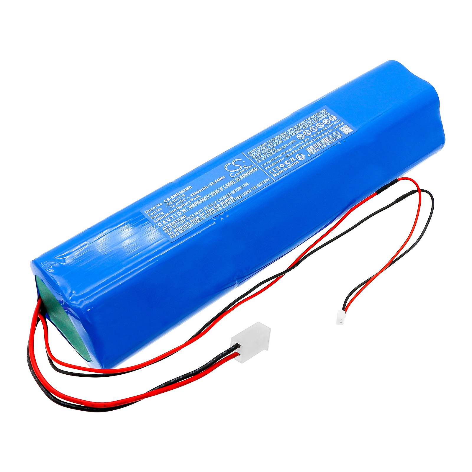 Batteri for medisinsk bruk for ResMed Elisee 150, Respirador Saime