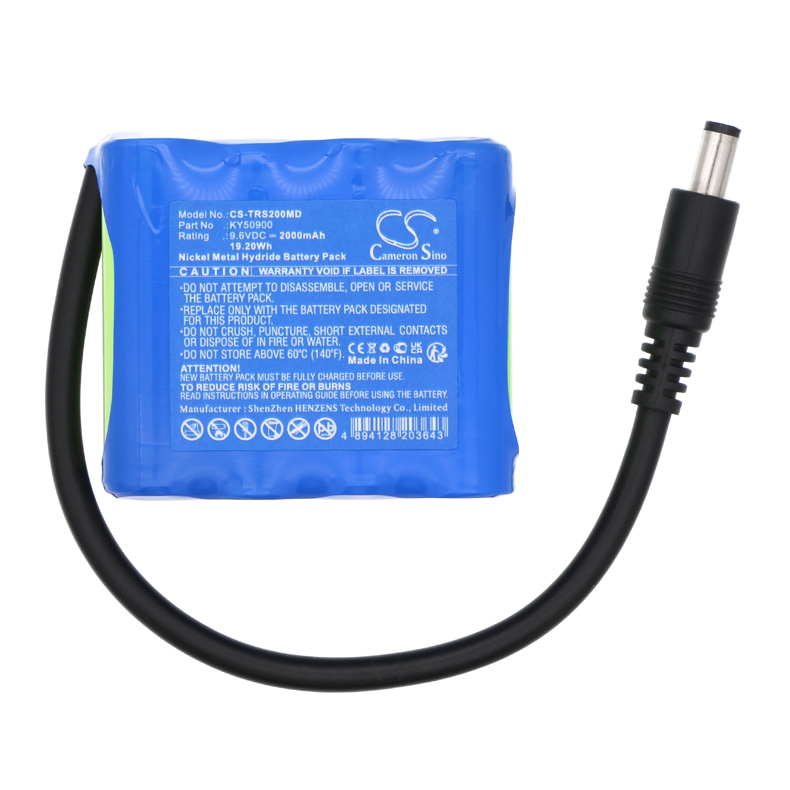 Batteri for medisinsk for Taema Osiris 2, Ventilator Osiris 2