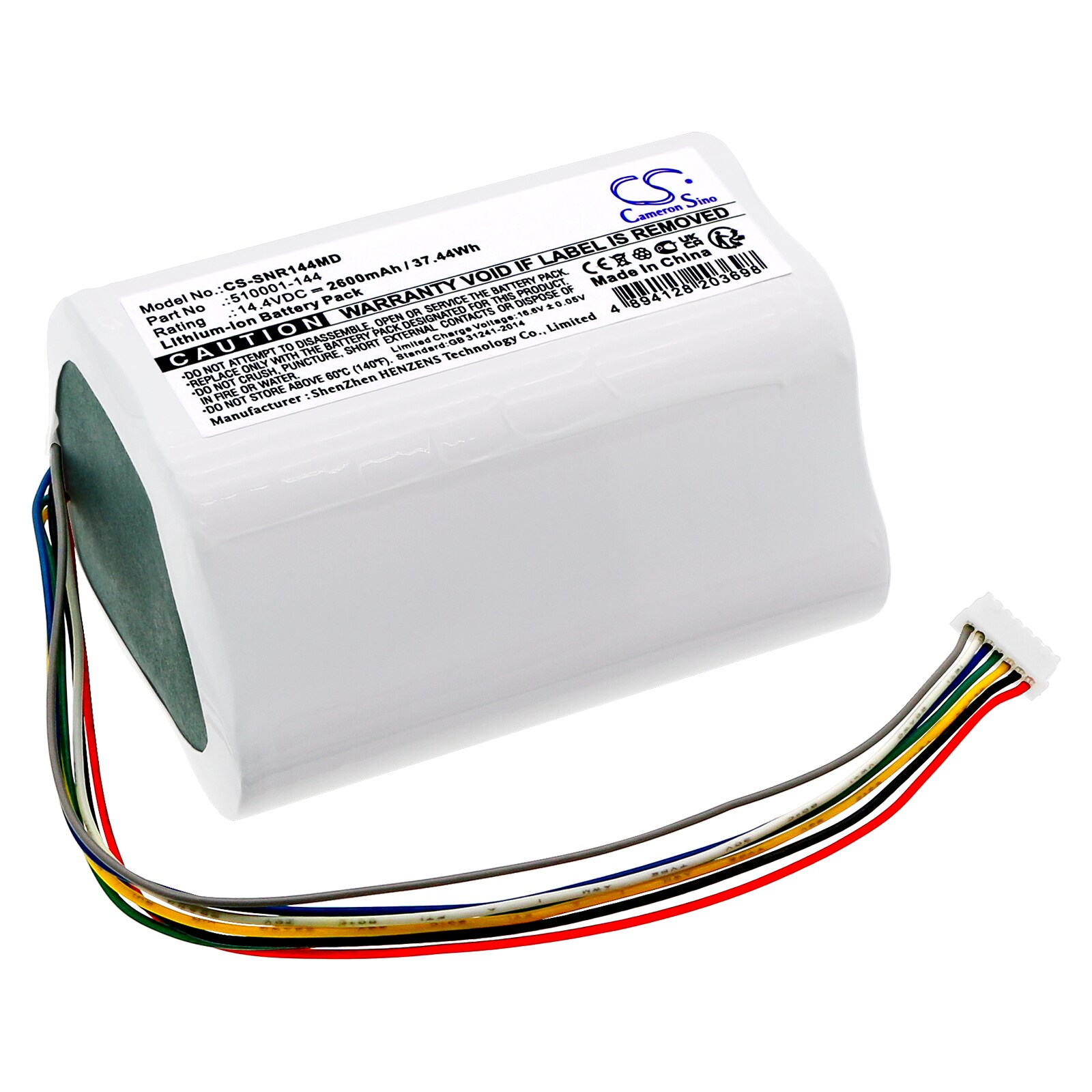 Batteri til medisinsk utstyr for Smith & Nephew Renasys Go