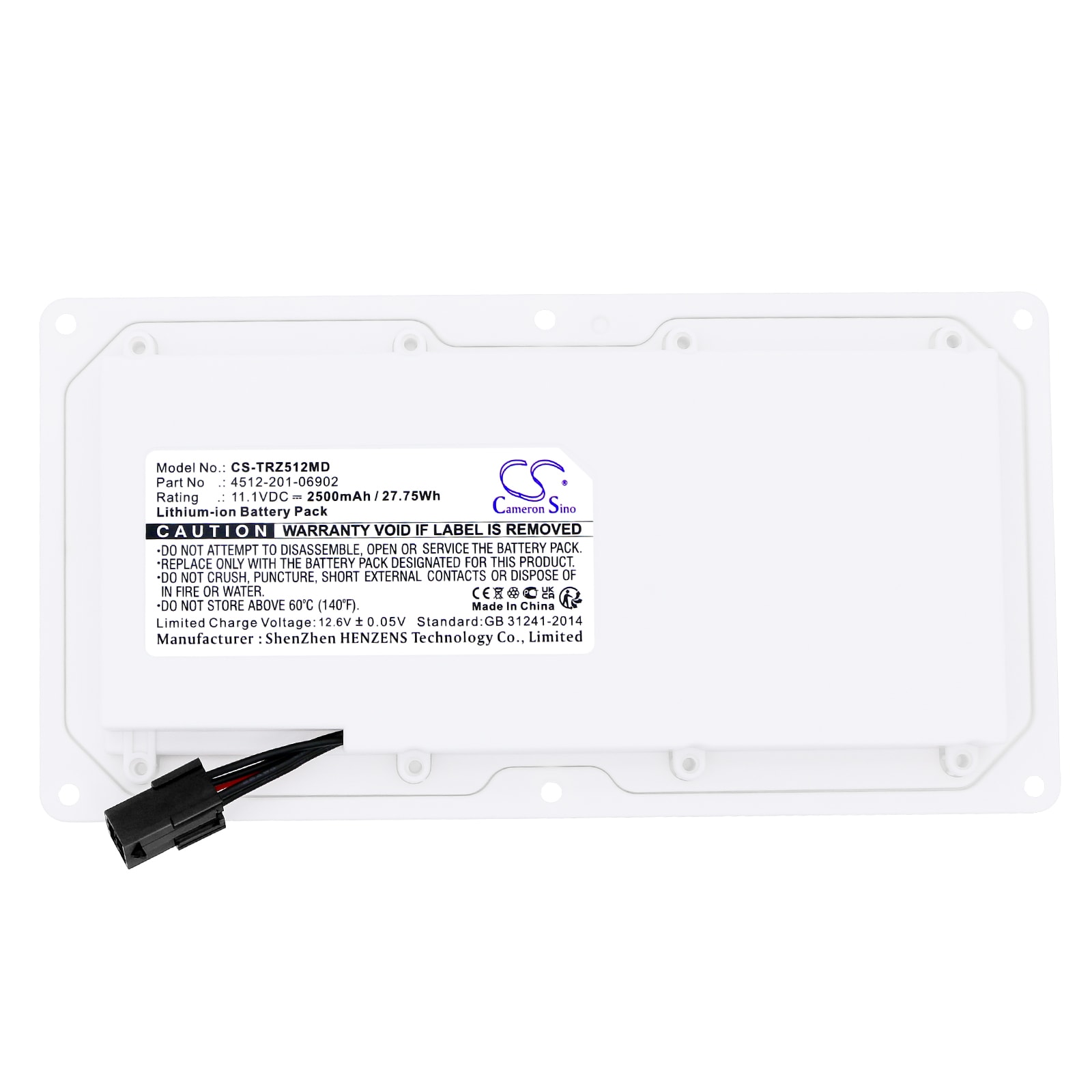 Batteri for medisinsk for Philips MobileDiagnost wDR