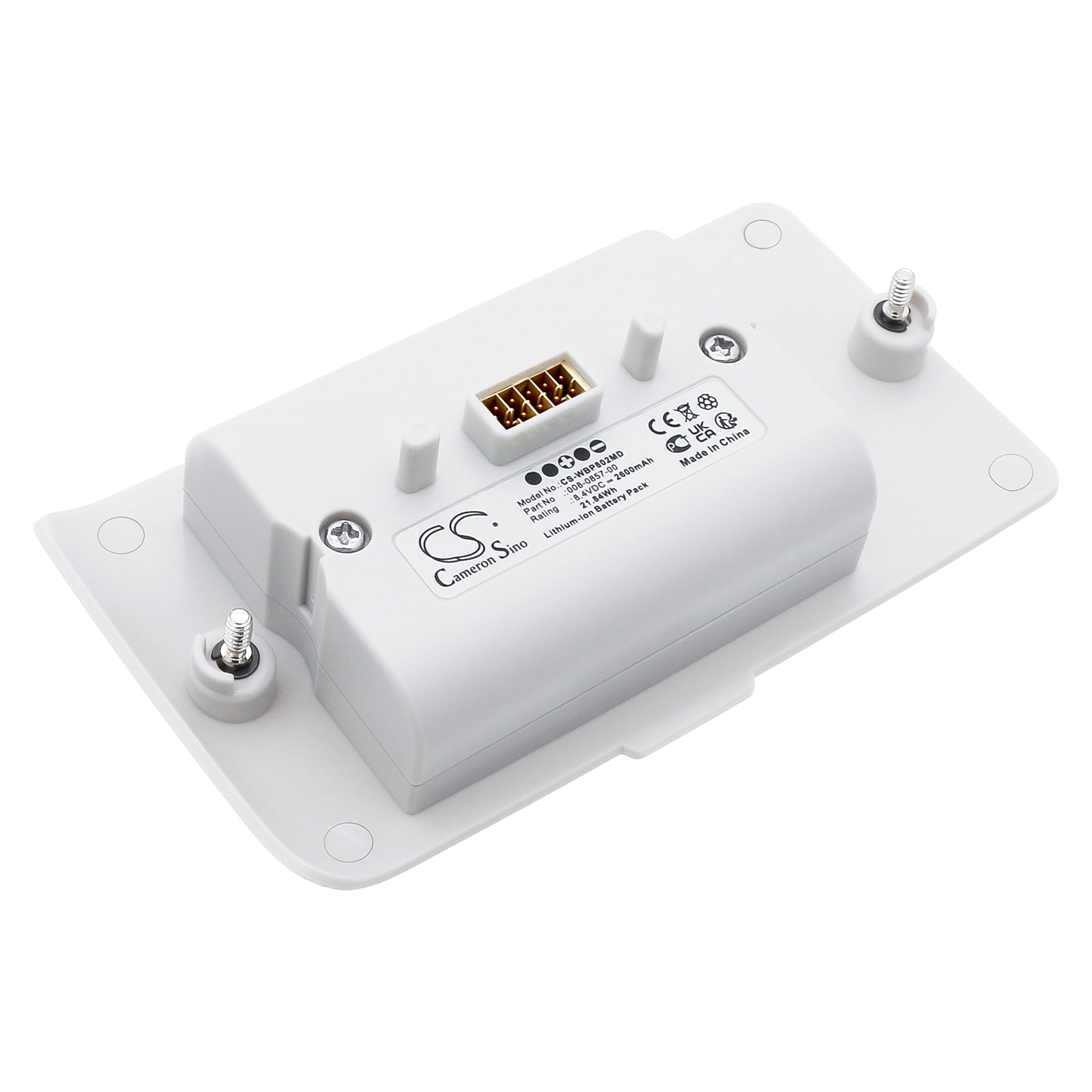 Batteri for medisinsk bruk for Welch-Allyn Protocol Propaq LT 802LTRN Monitor, 802LTON og andre