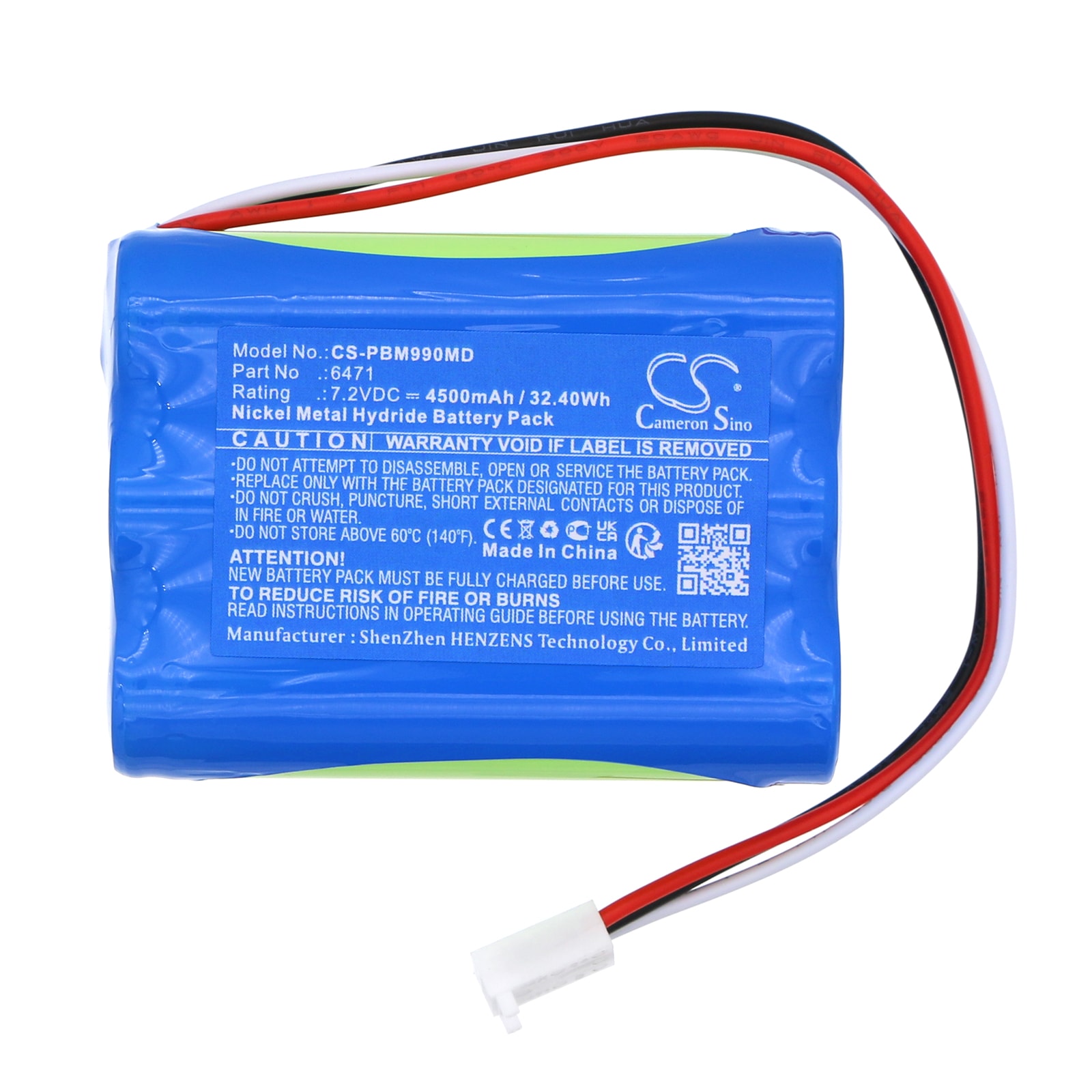 Batteri for medisinsk bruk for IPB HDM 99XP, MXI-1