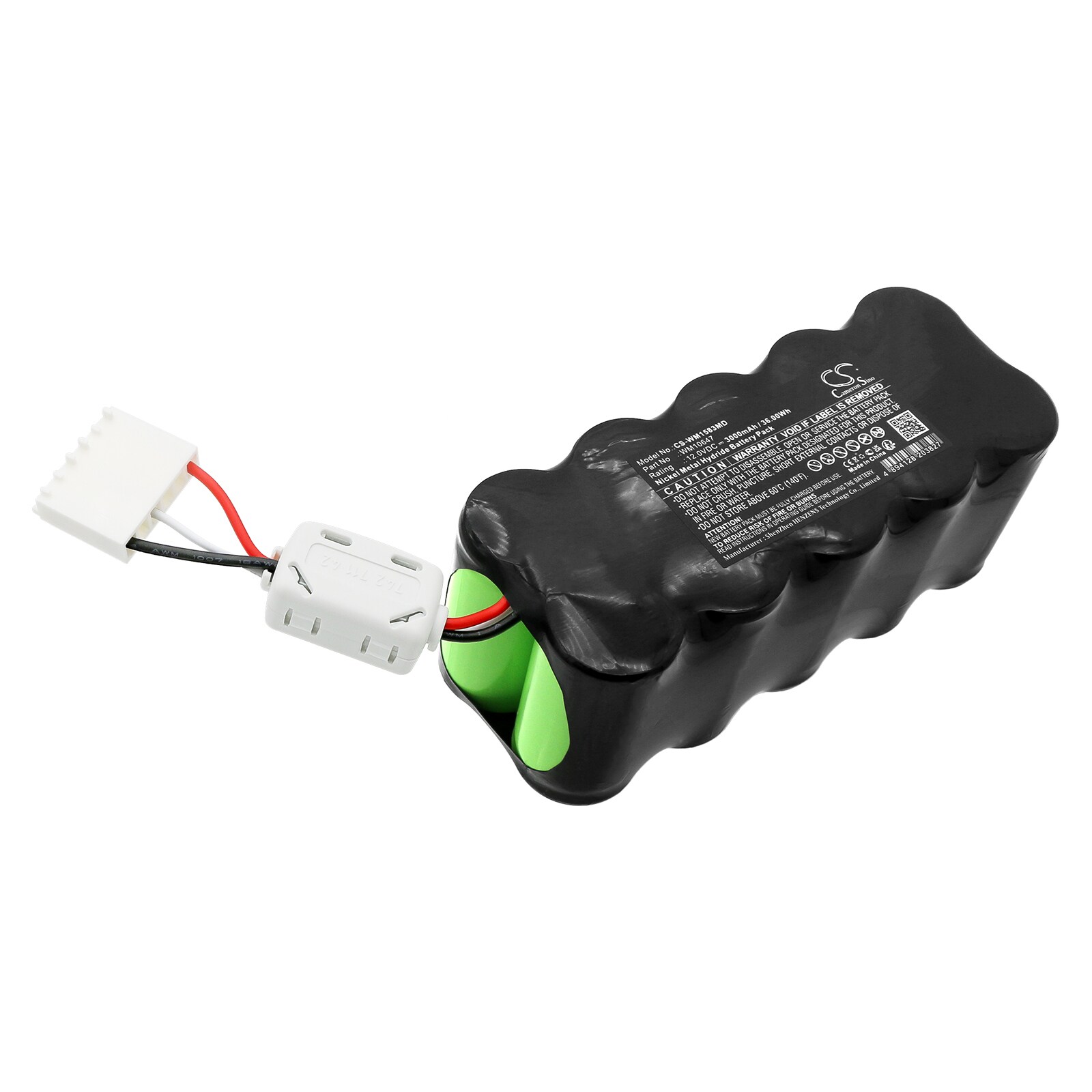 Batteri for medisinsk bruk til WEINMANN-pumpen Accuvac Rescue, WM10647, WM15830 og andre.