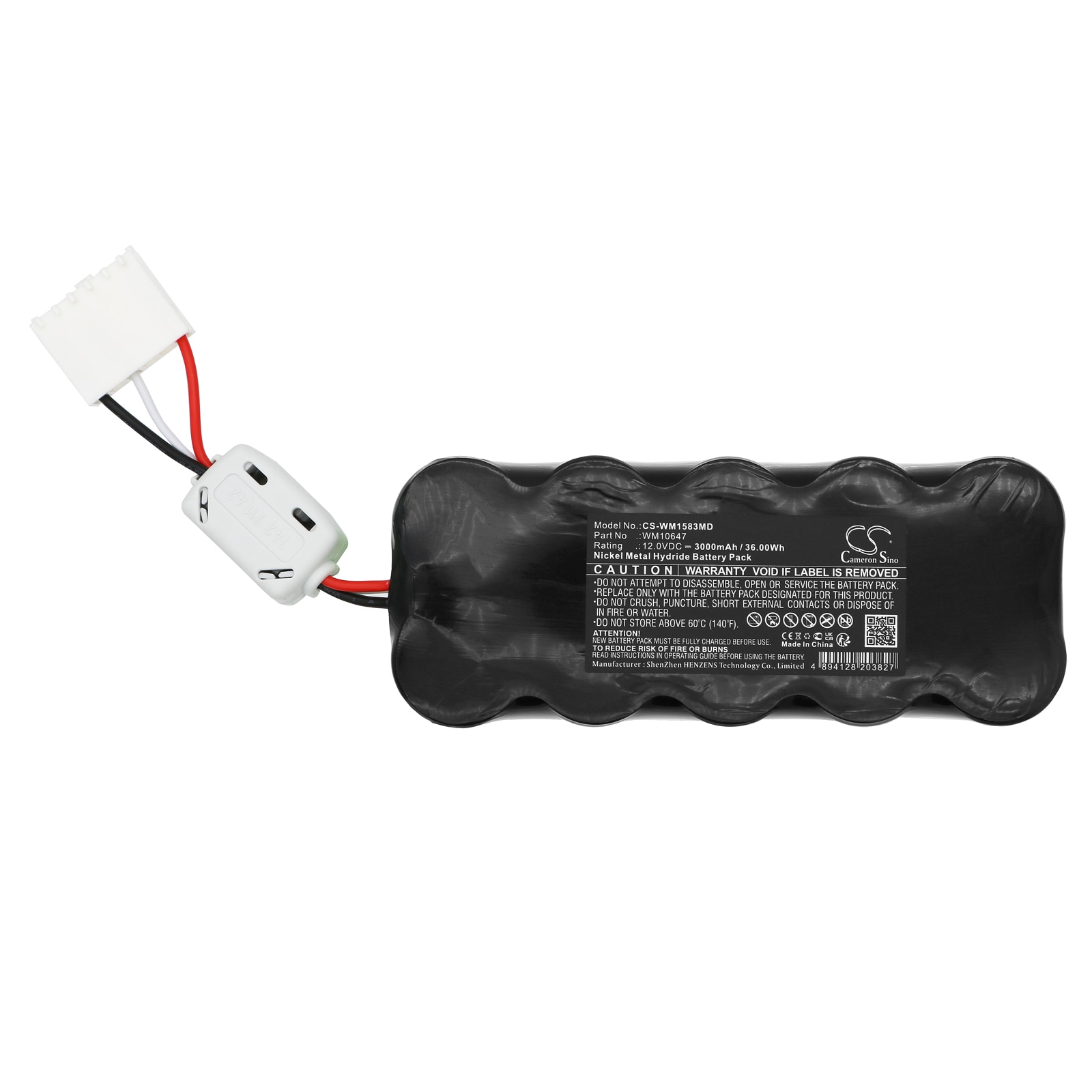 Batteri for medisinsk bruk til WEINMANN-pumpen Accuvac Rescue, WM10647, WM15830 og andre.