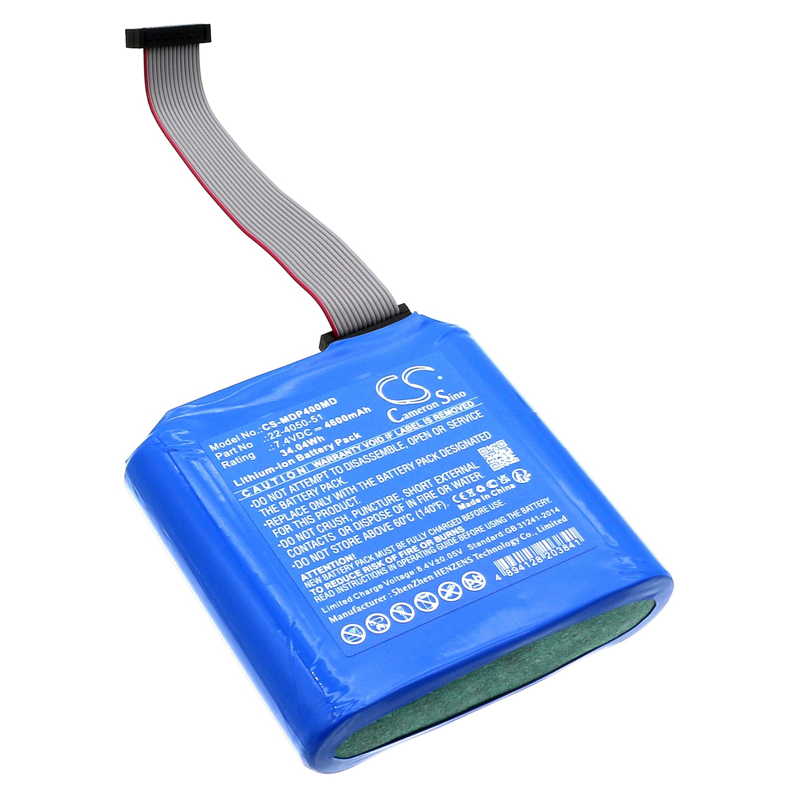 Batteri til Medical for Medfusion 4000-pumpe, 4000 sprøytepumpe