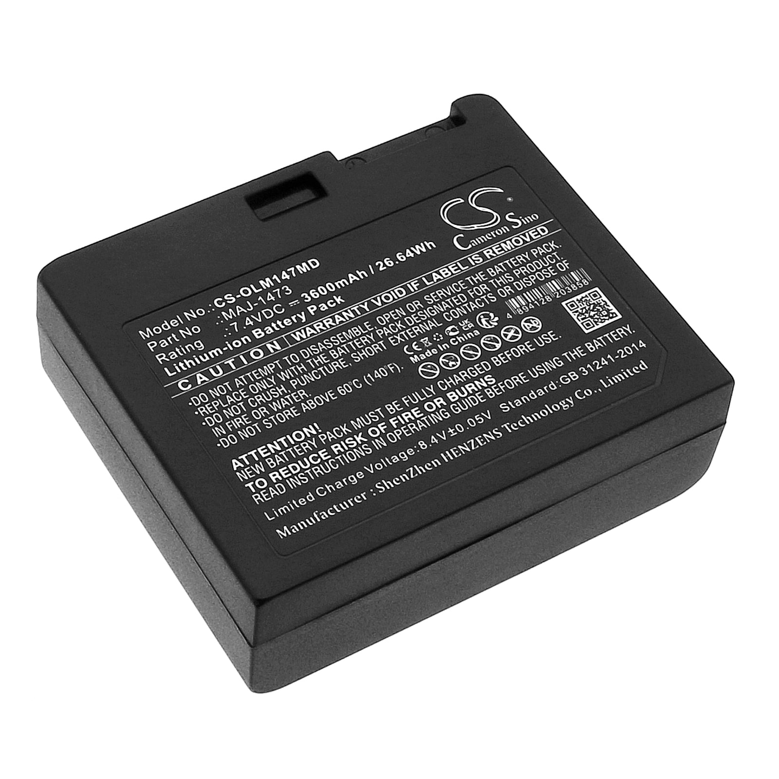 Batteri for medisinsk bruk for Olympus EndoCapsule RE-1, EndoCapsule VE-1