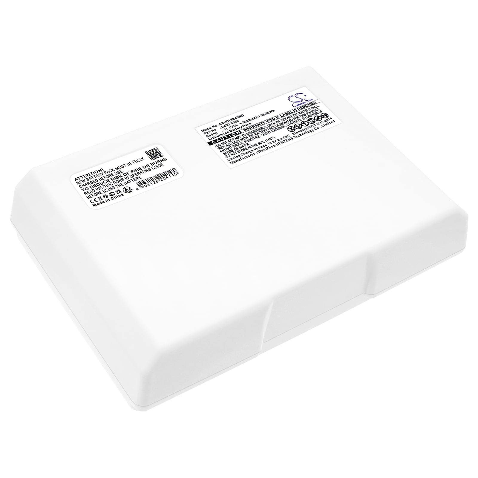 Batteri for medisinsk bruk til Verathon 9400 Bladderscan, BVI 9400