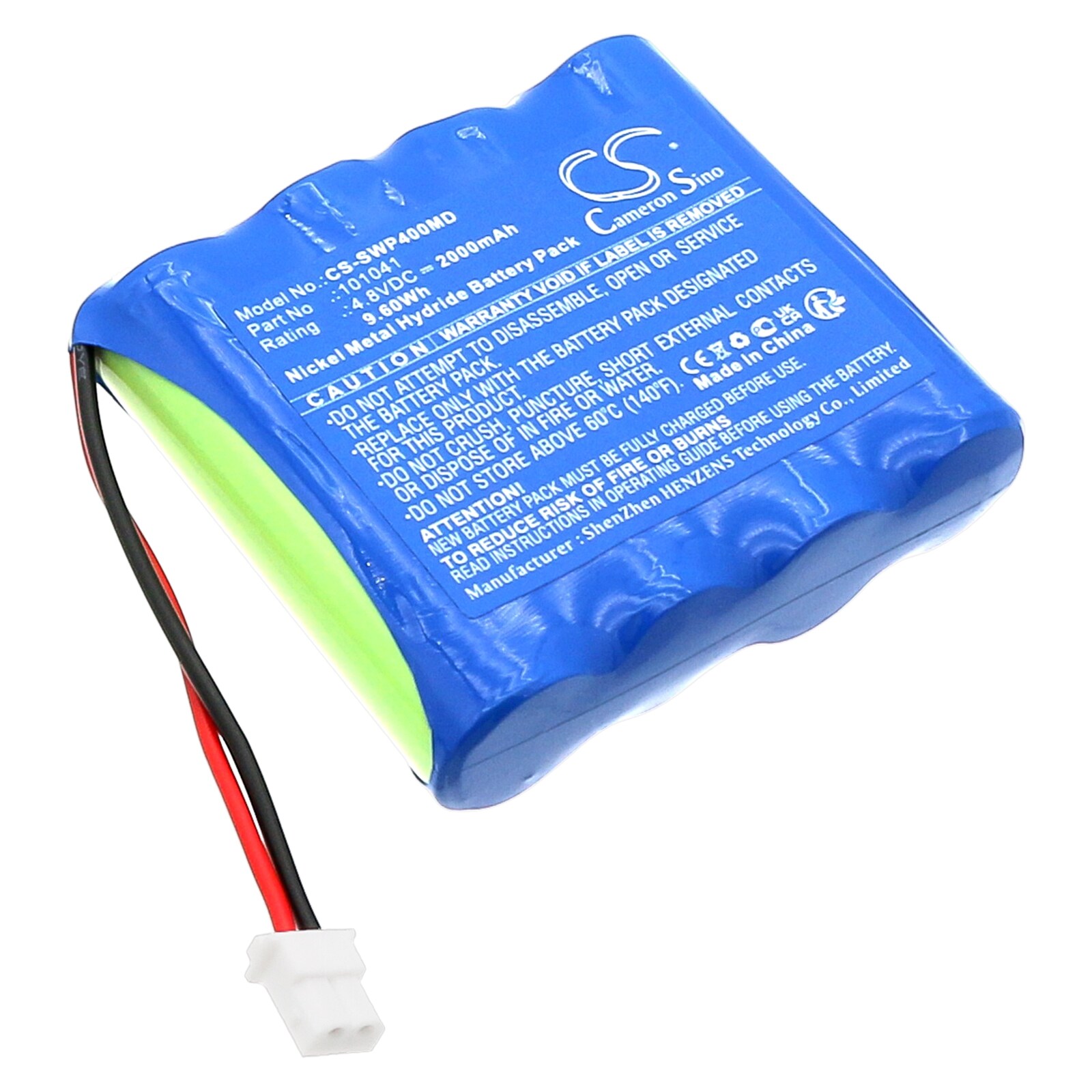 Batteri for medisinsk bruk for SCHWA ECO+ EMP4