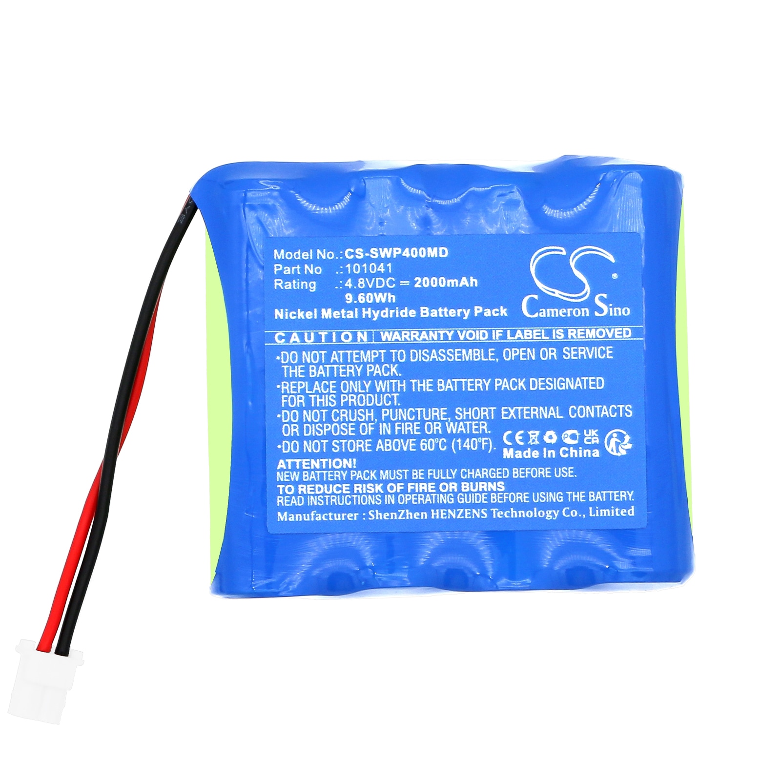 Batteri for medisinsk bruk for SCHWA ECO+ EMP4