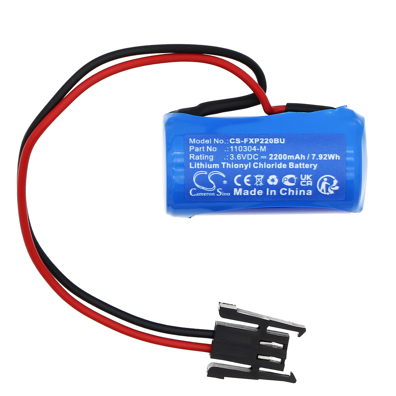 Batteri for medisinsk bruk for Fukuda EKG-analysator FCP2201G minne, FCP2101 minne og andre.
