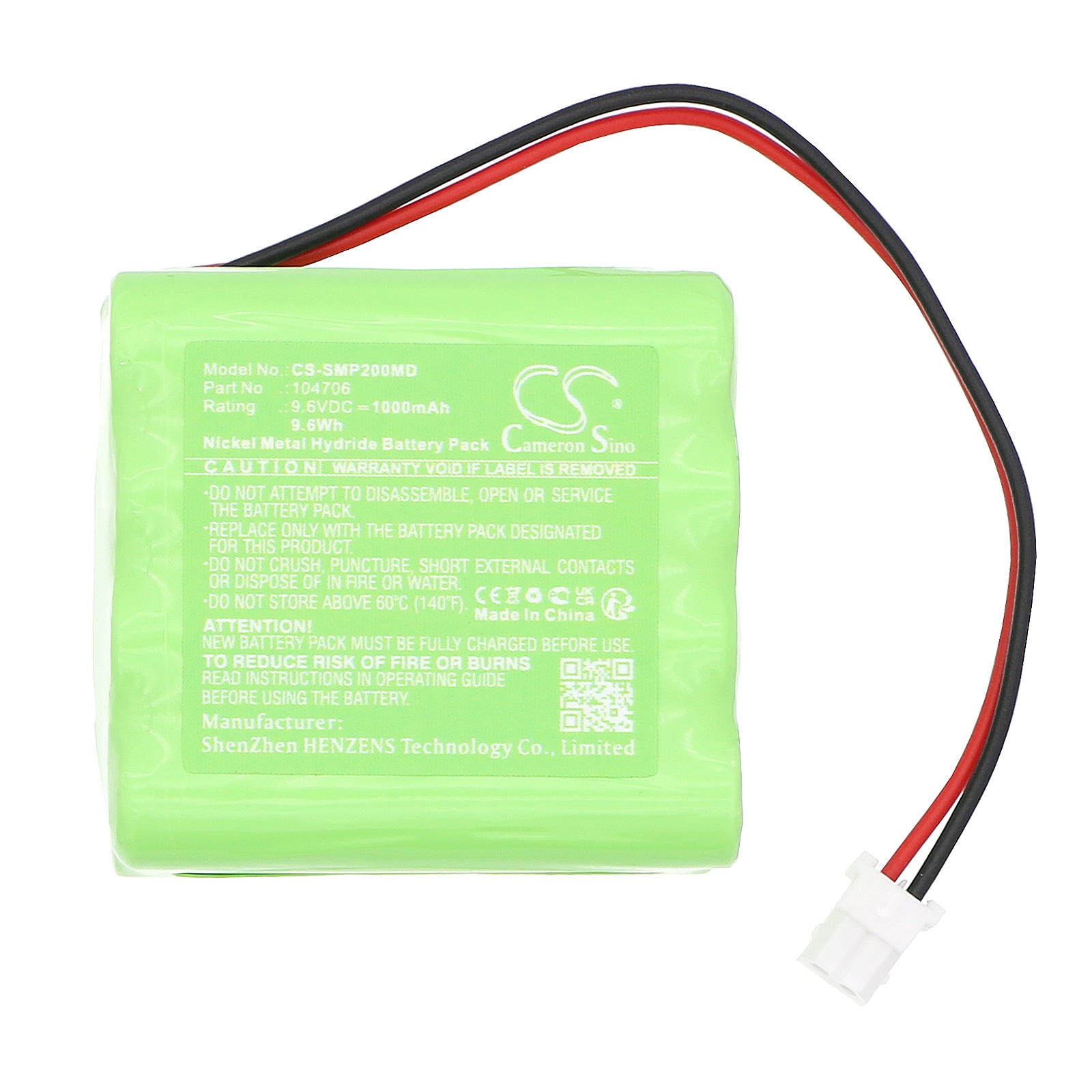 Batteri for medisinsk bruk for SCHWA EMP2, EMP4 Pro