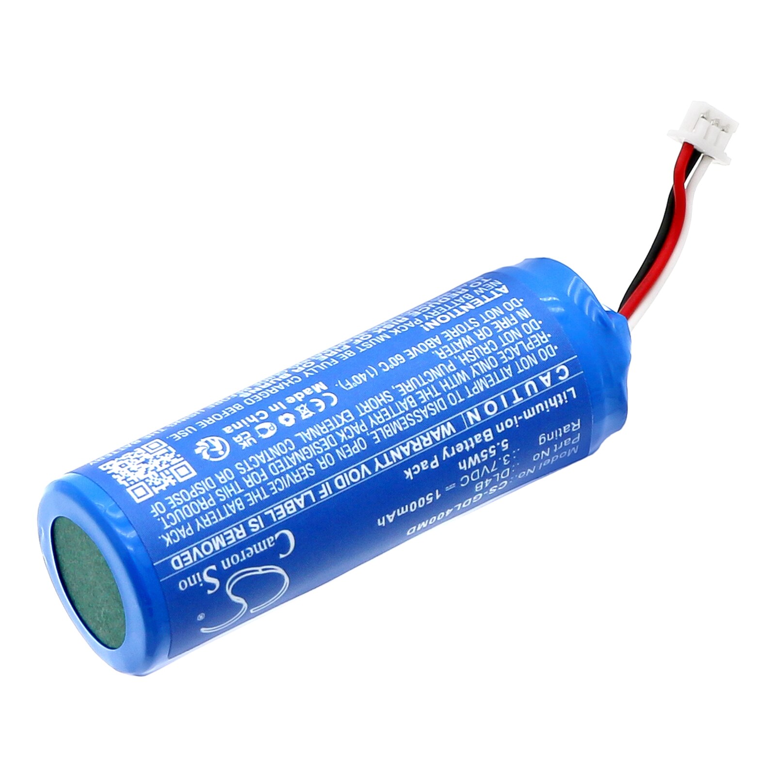 Batteri for medisinsk bruk til 3GEN DermLite 4, DermLite DL4W