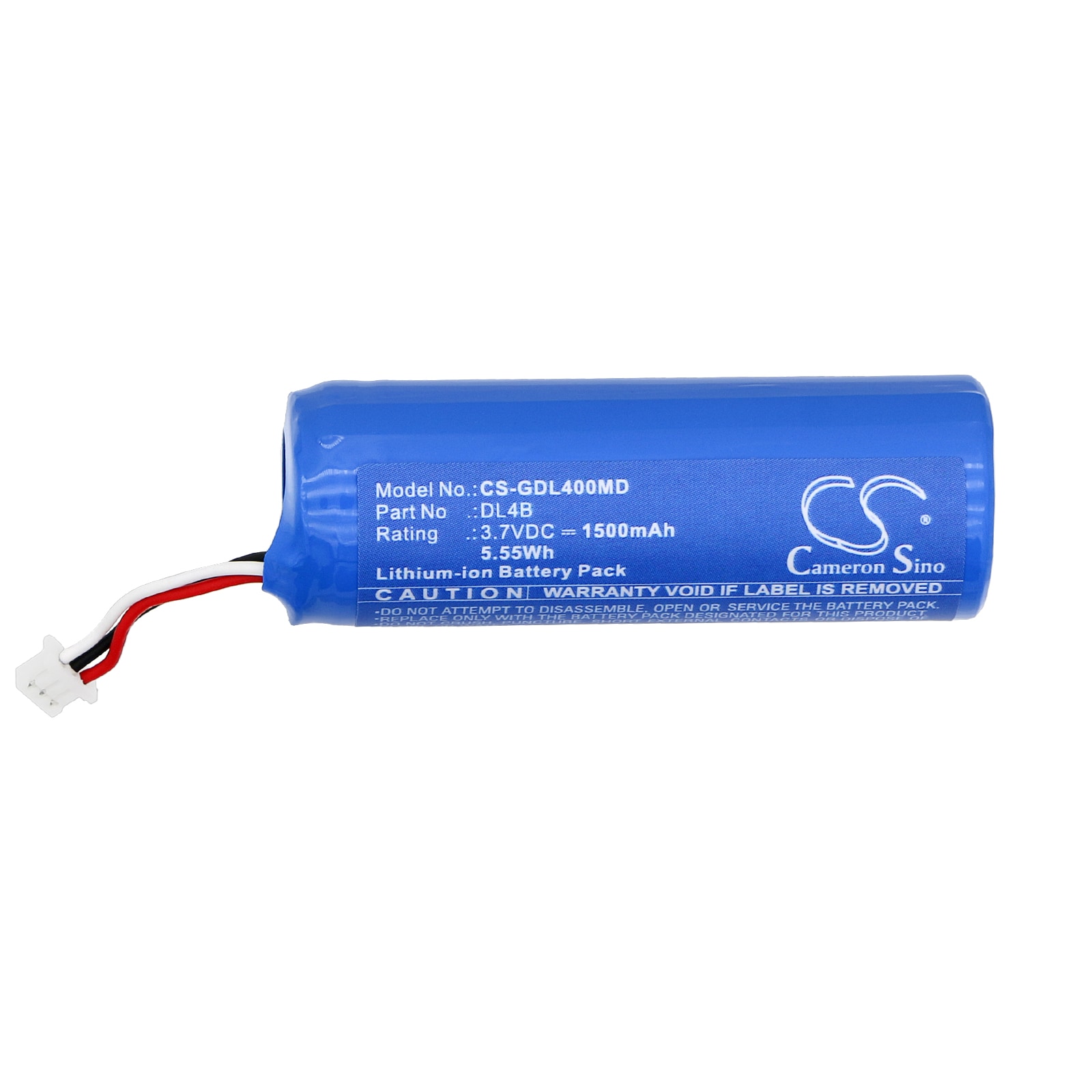 Batteri for medisinsk bruk til 3GEN DermLite 4, DermLite DL4W