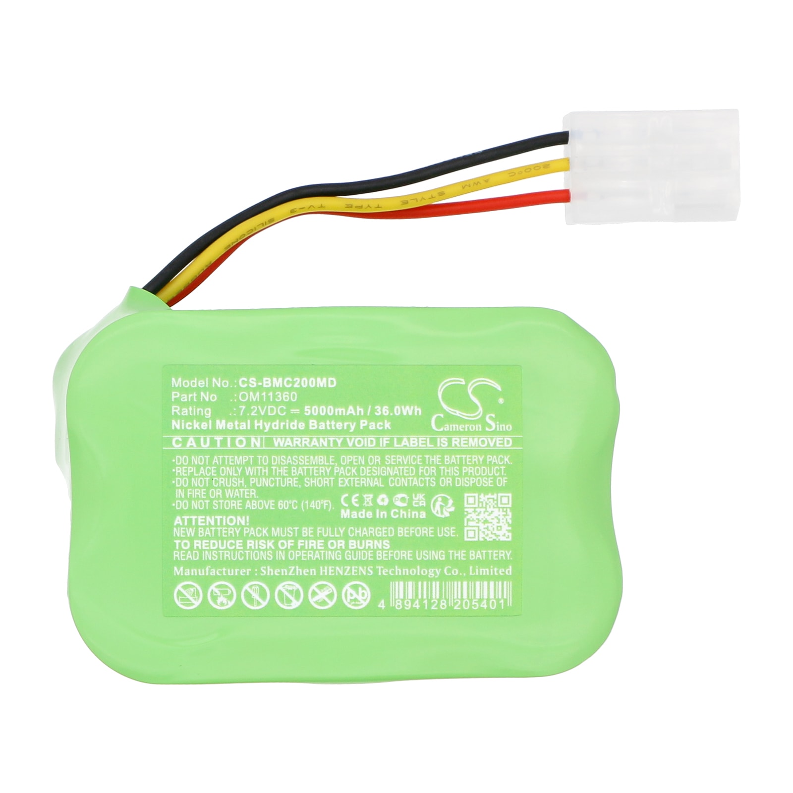 Batteri for medisinsk for biomedisinsk Crossvent 2i+, PRT2268, Crossvent 2i og andre.