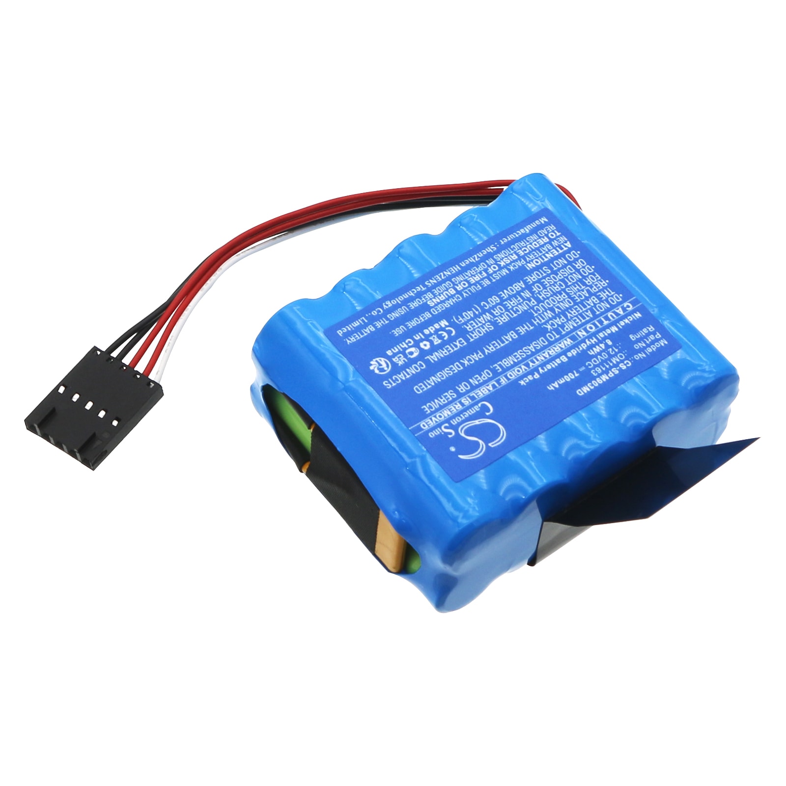 Batteri for medisinsk bruk for Spacelabs 91387 pasientmonitor, 90387, 90499 og andre.