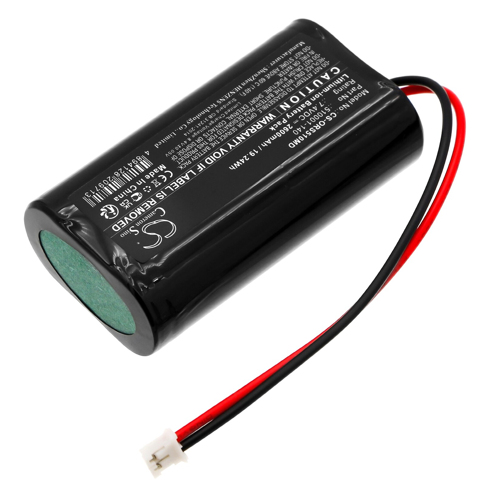 Batteri for medisinsk bruk for Orascoptic Zeon Discovery