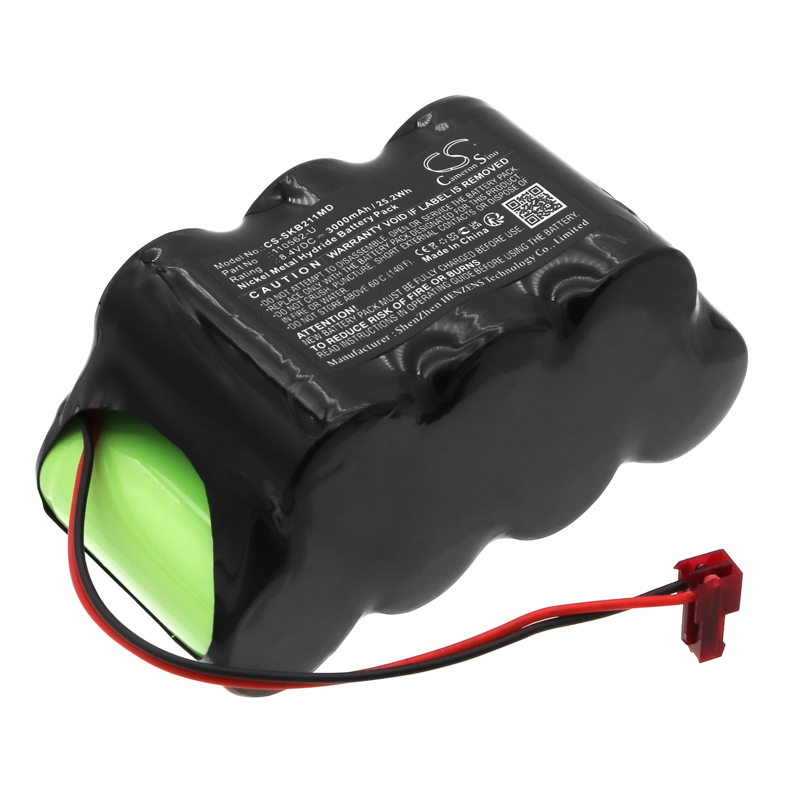 Batteri for medisinsk bruk til Stryker 211-22 Power Pack Interpulse