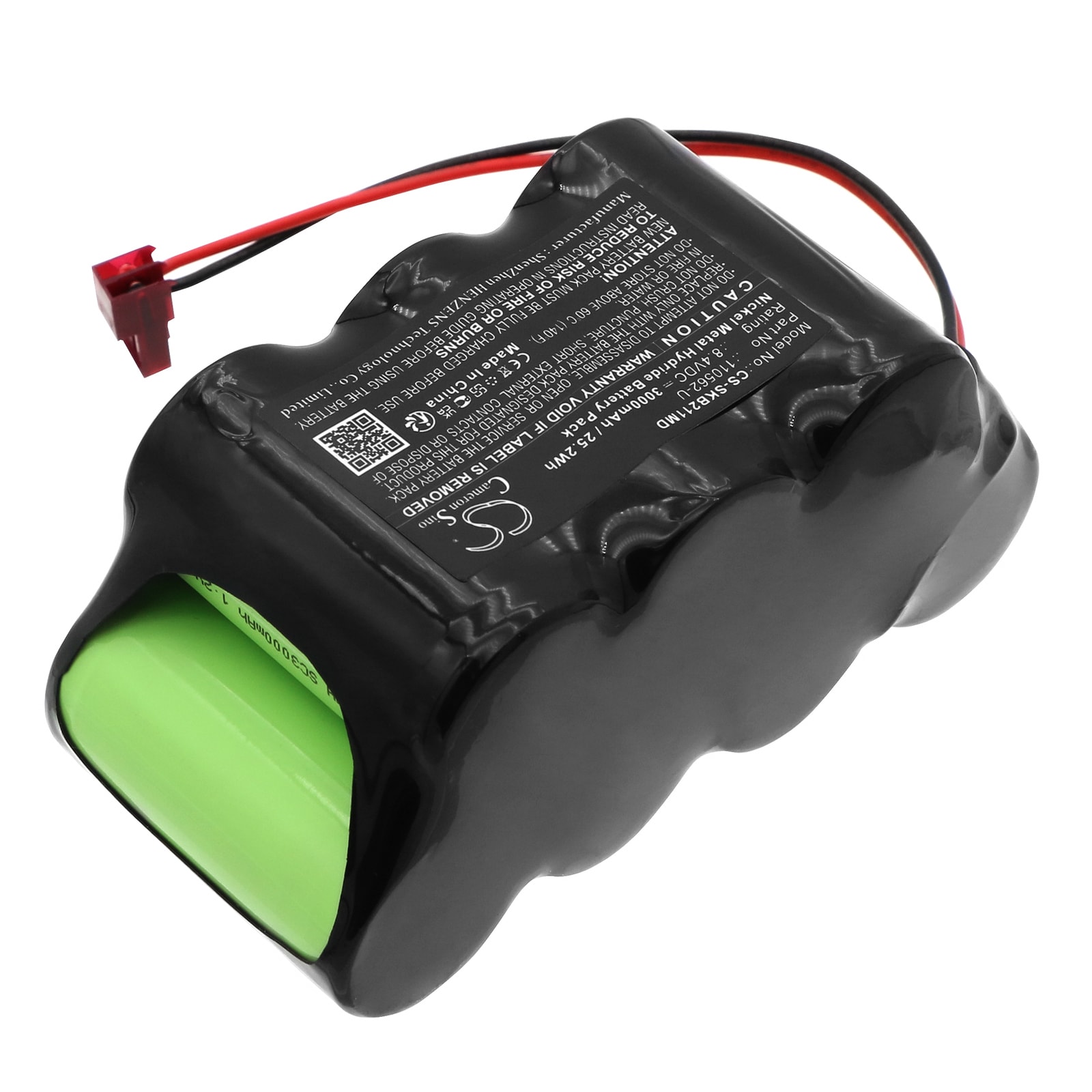 Batteri for medisinsk bruk til Stryker 211-22 Power Pack Interpulse