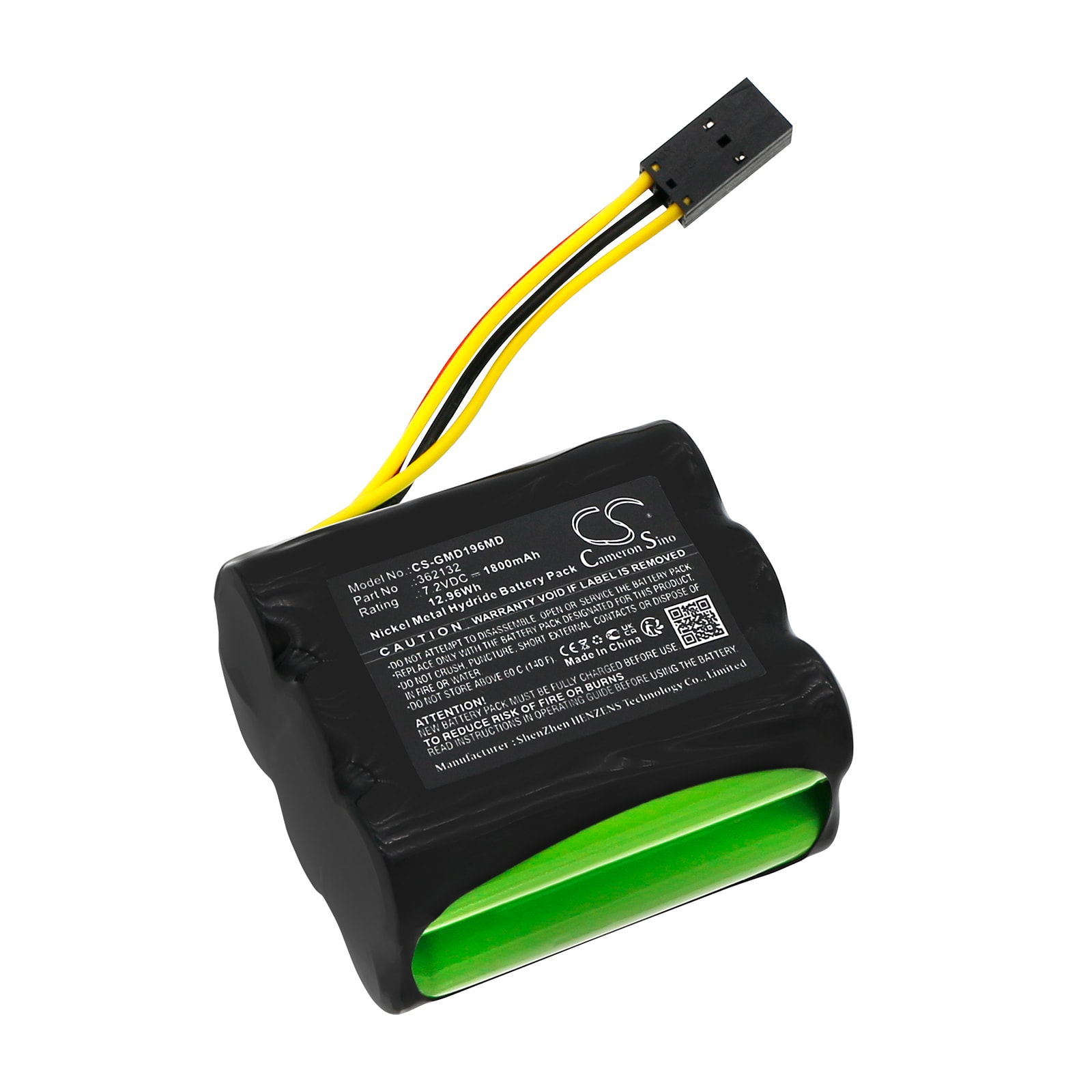 Batteri for medisinsk bruk for GretagMacbeth Densitometer D196, Densitometer D19C