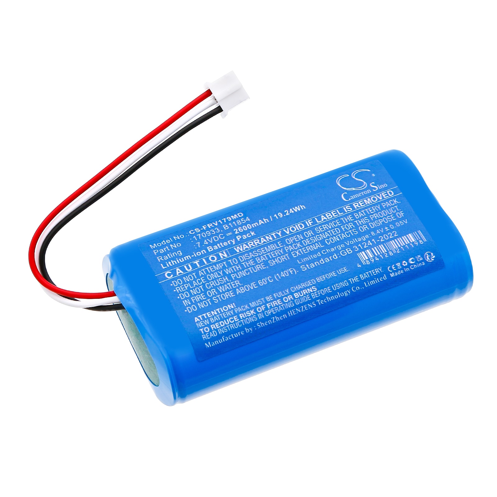 Batteri for medisinsk bruk til Fresenius Agilia SP MC, Agilia SP MC WiFi og andre.