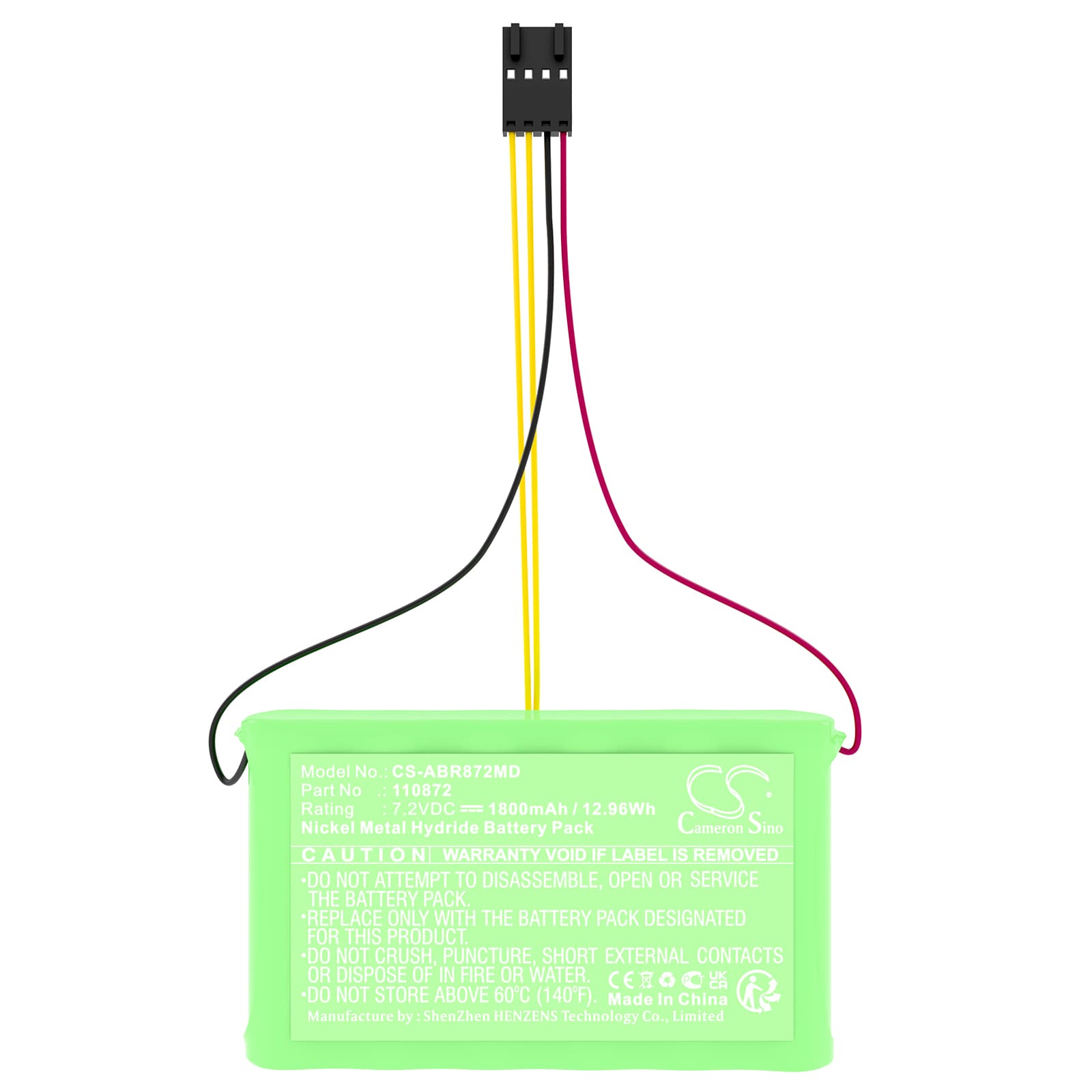 Batteri for medisinsk bruk for Abilanx-vekt, type IRUS