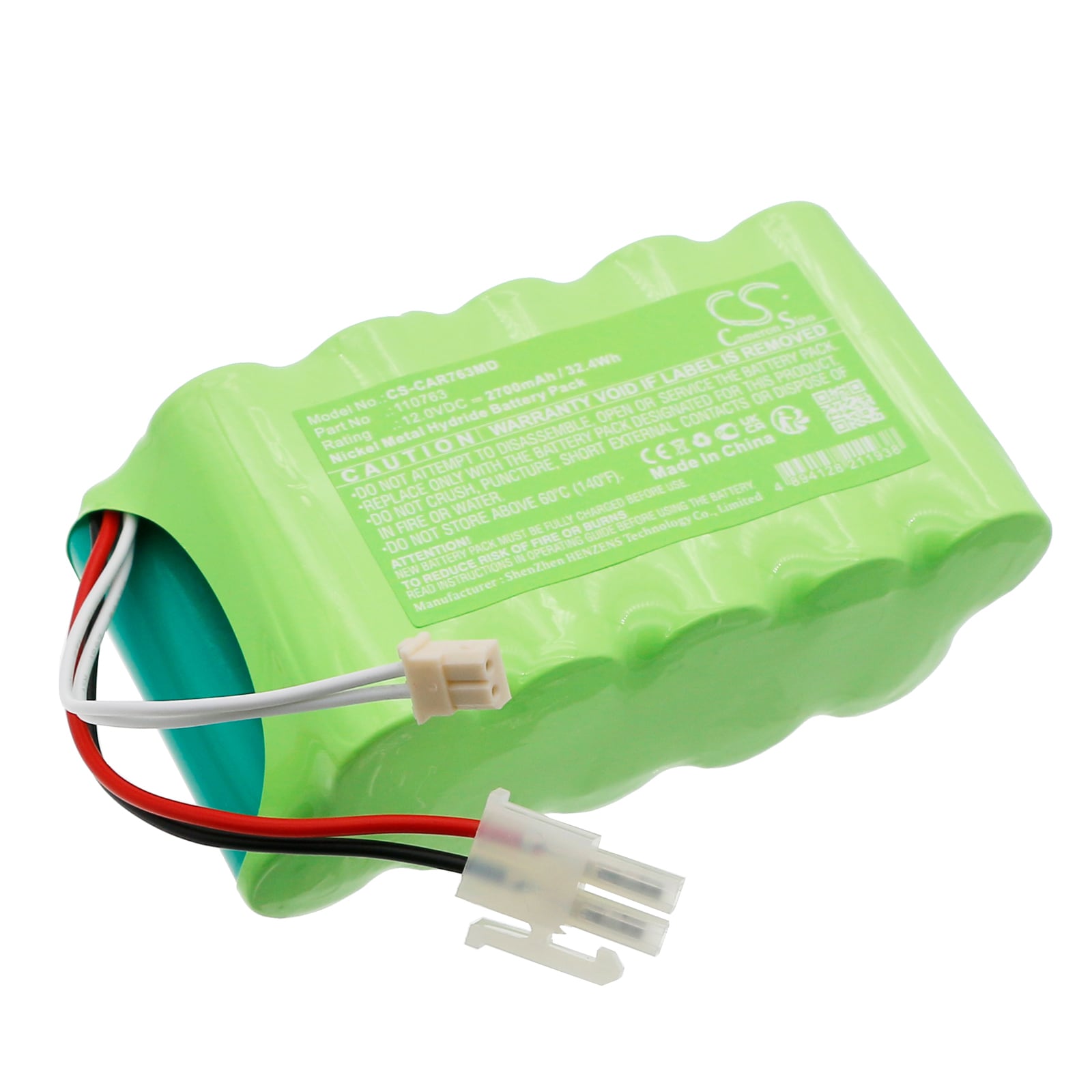 Batteri for medisinsk bruk for Cardioline EKG ELAN UP-CP-I