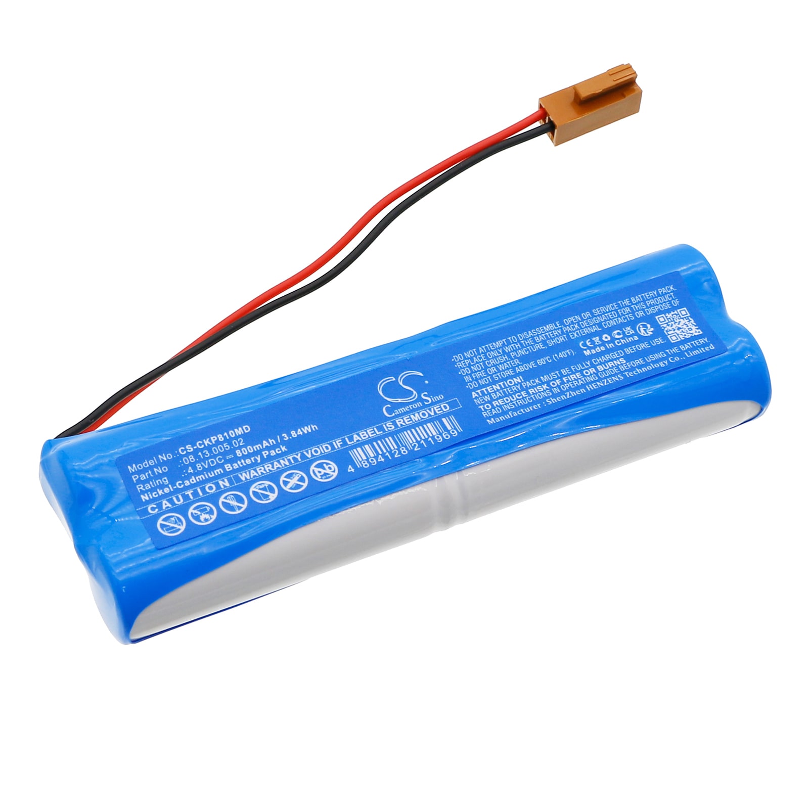 Batteri for medisinsk bruk for Critikon P81