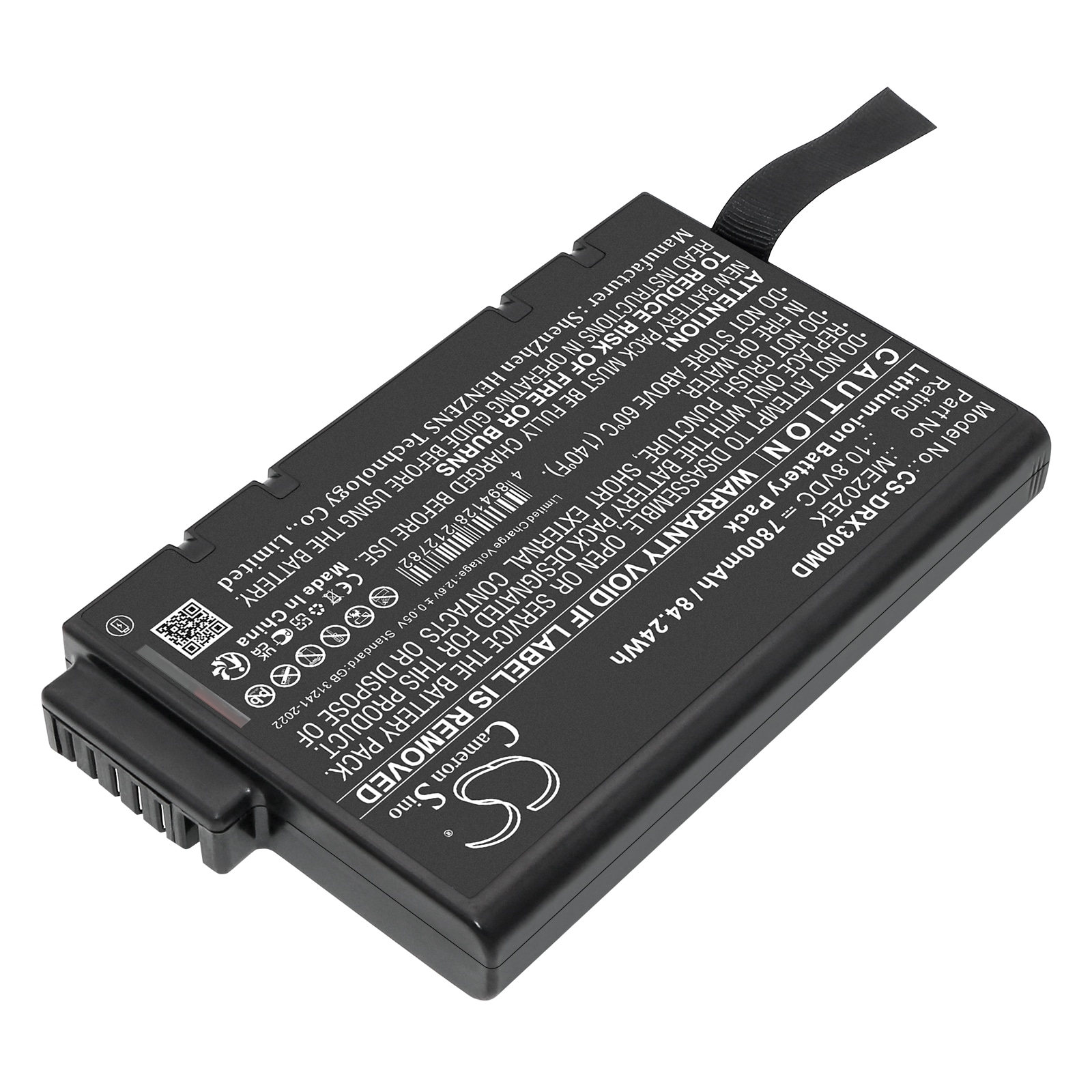 Batteri for medisinsk bruk til Drager Oxylog 3000, Oxylog 3000 Plus, Oxylog 3000+