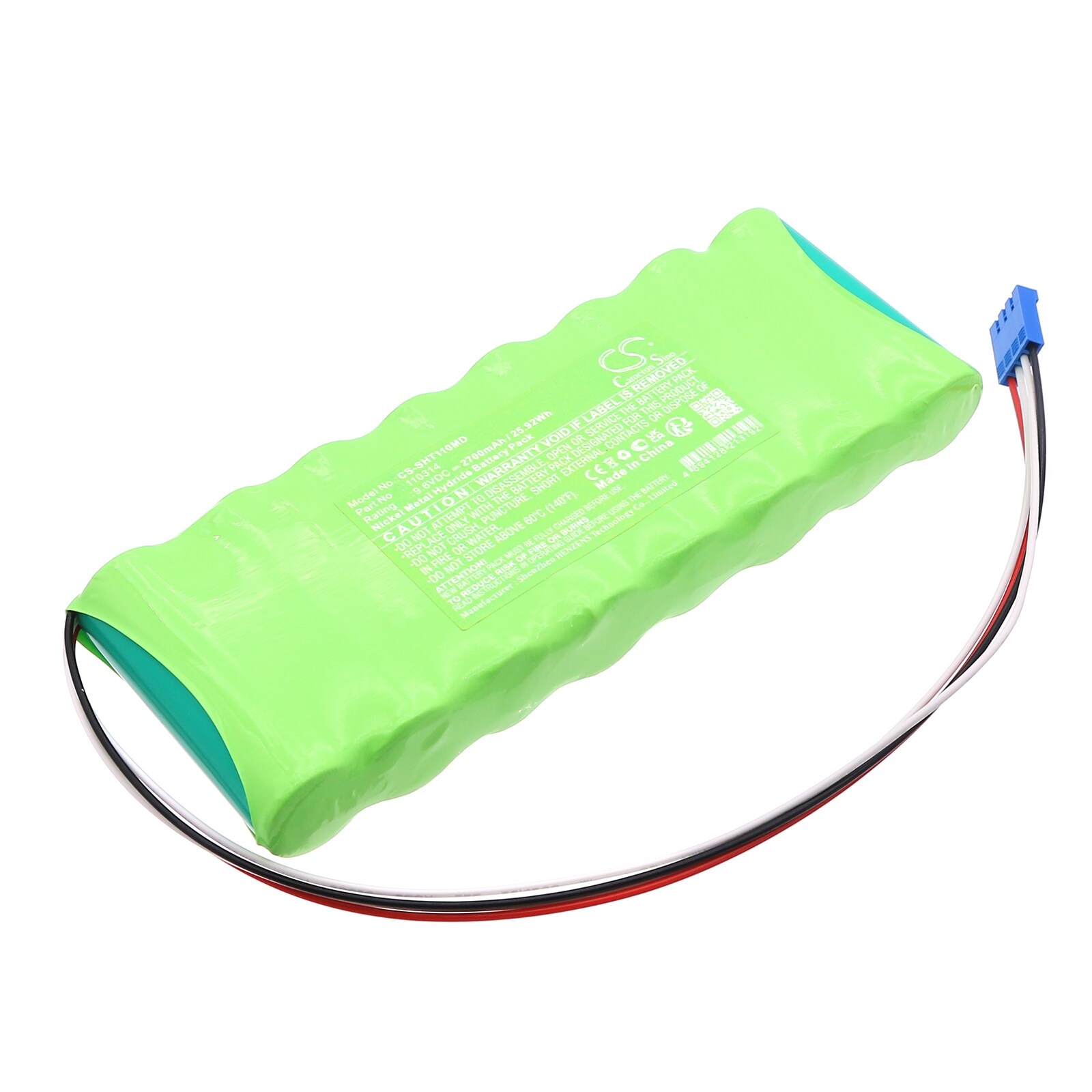 Batteri for medisinsk bruk til Schiller AT-10 Plus EKG-maskin, AT10 plus, AT10+ osv.