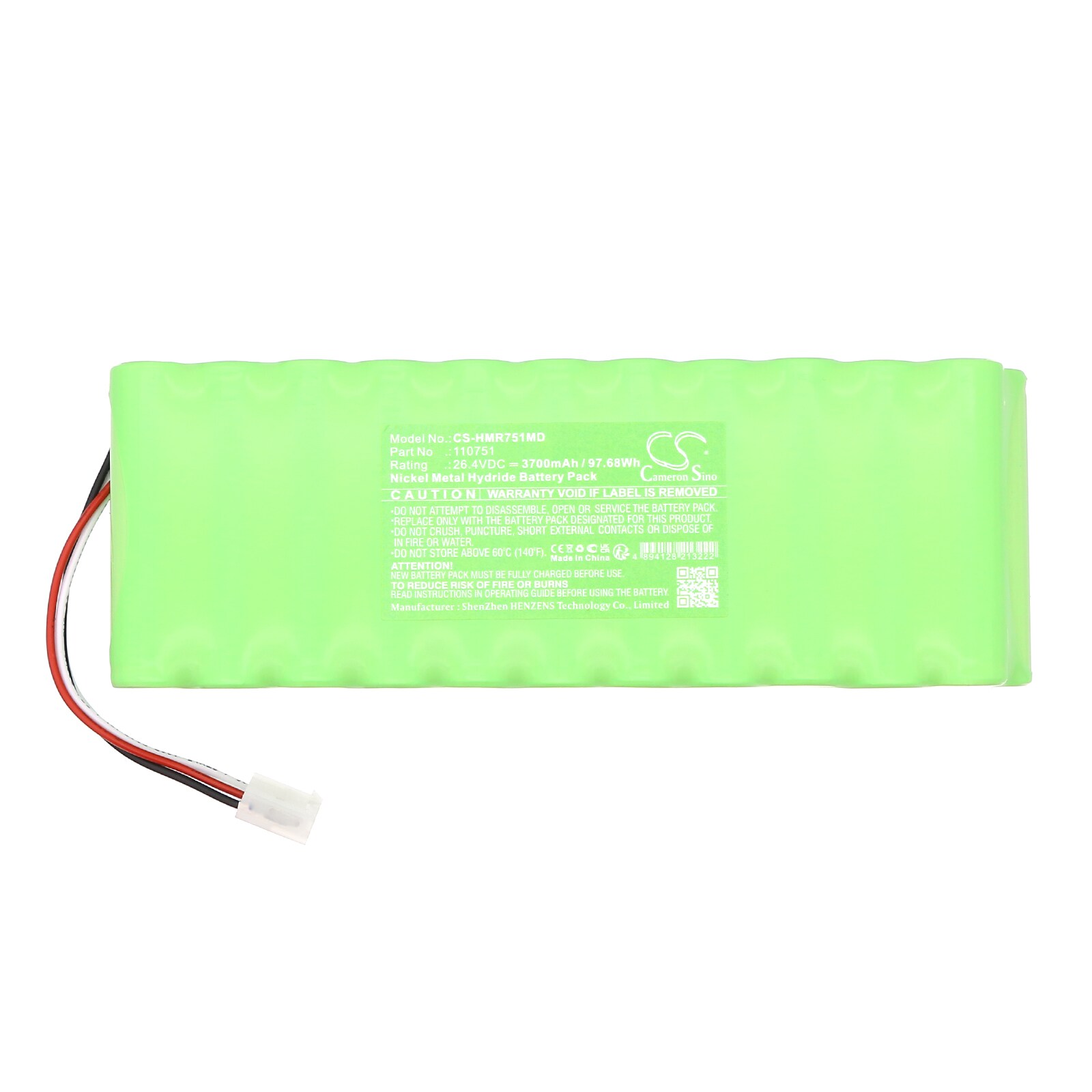 Batteri til medisinsk bruk for Inditherm madrassvarme Cosytherm