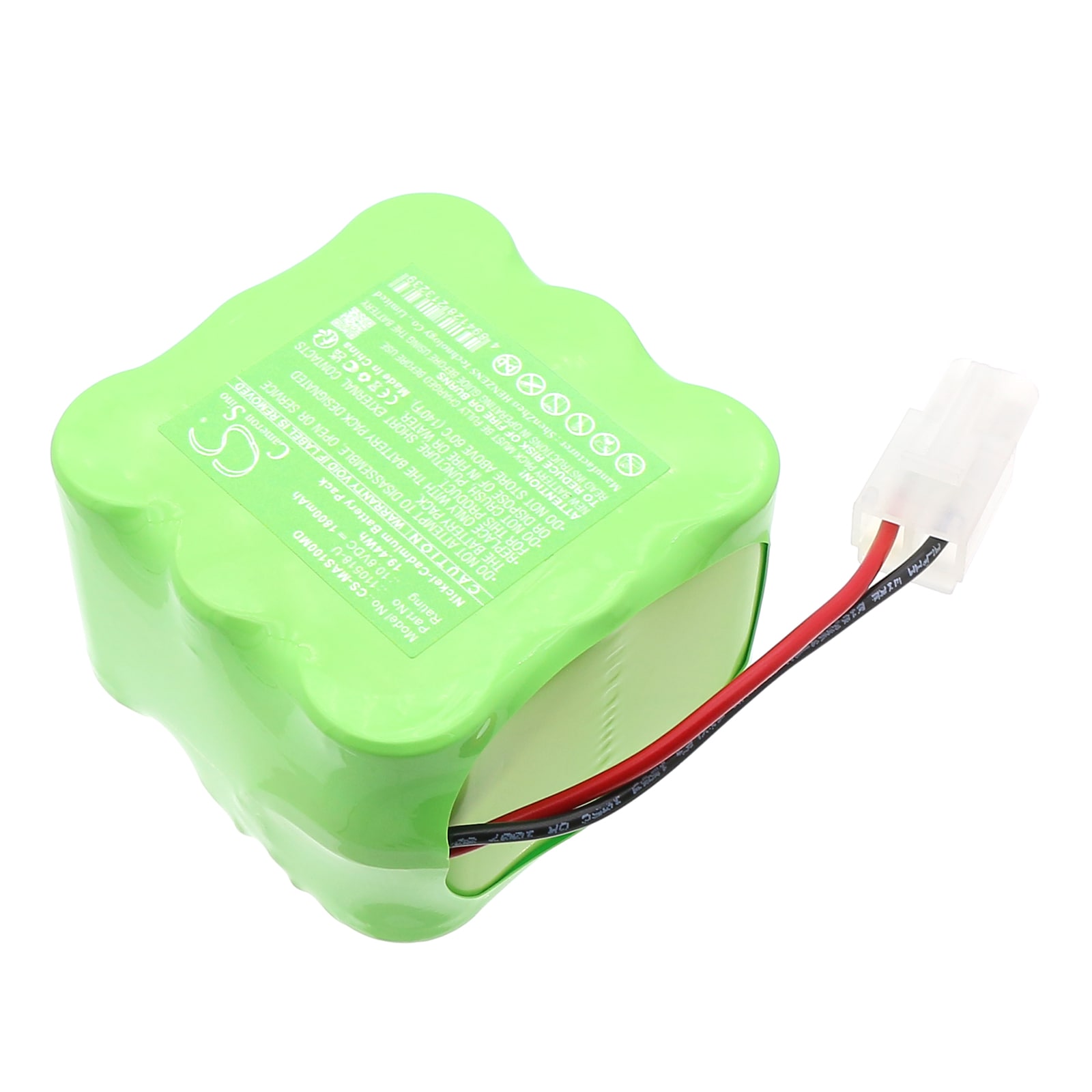 Batteri for medisinsk bruk til Merck Millipore Air Sampler MAS-100, MAS-AC-6009