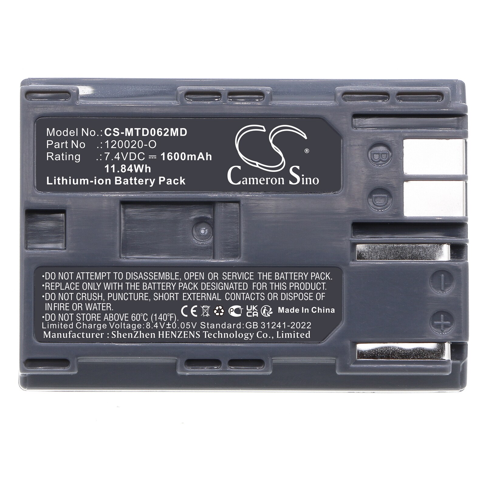Batteri for medisinsk bruk for Mortara F1559, Monitor Surveyor S4