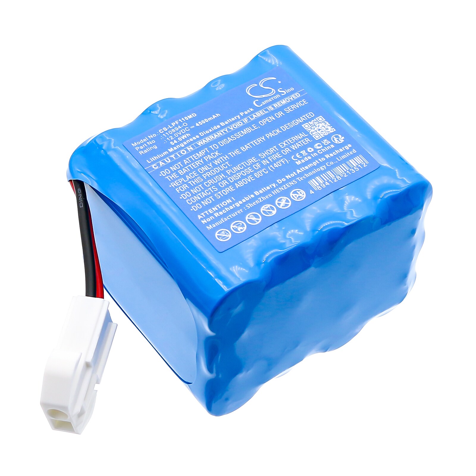 Batteri til Medical for Life-Point Pro AED, defibrillator AED Pro