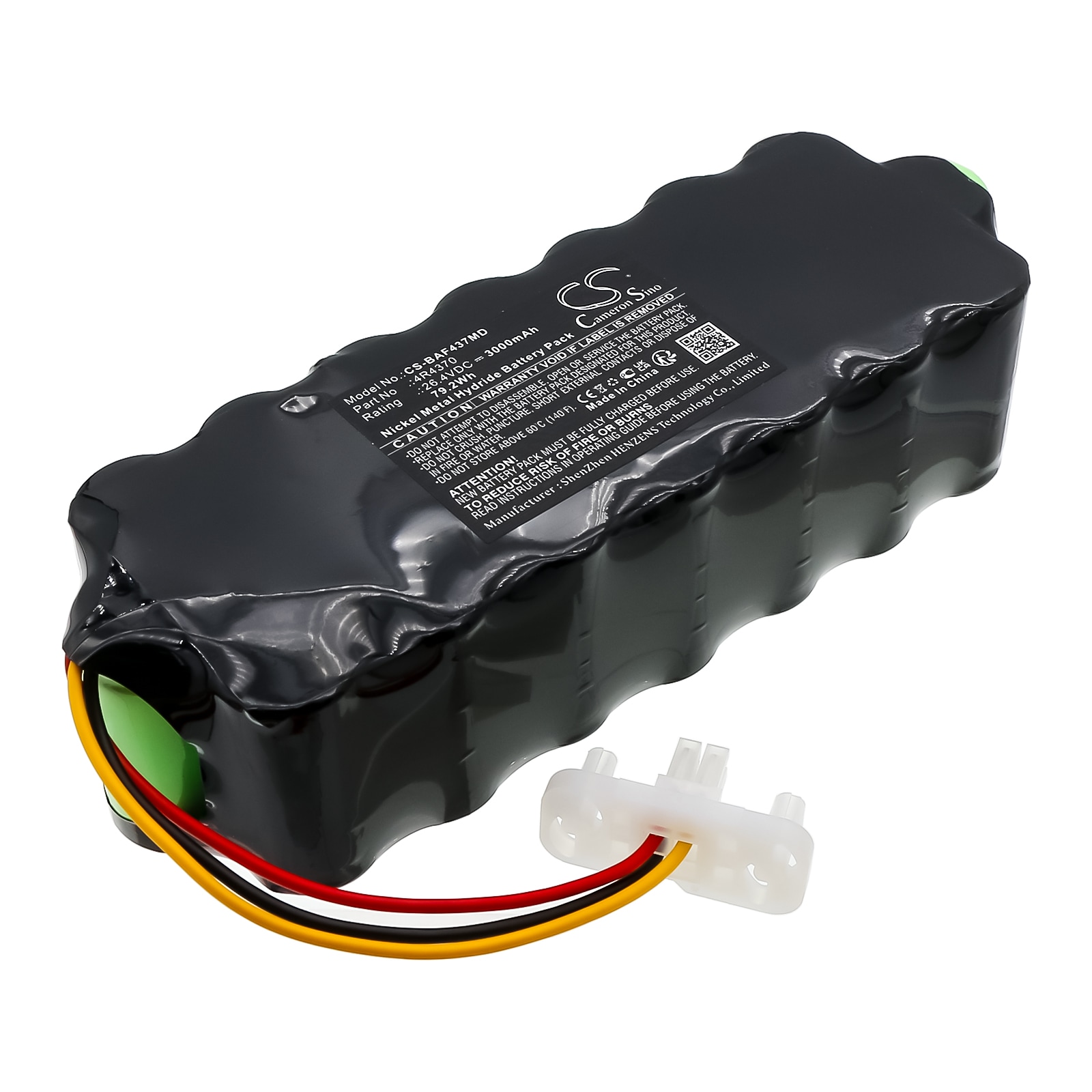 Batteri for medisinsk for Baxter Healthcare Fenwal Autoseal 4R4370